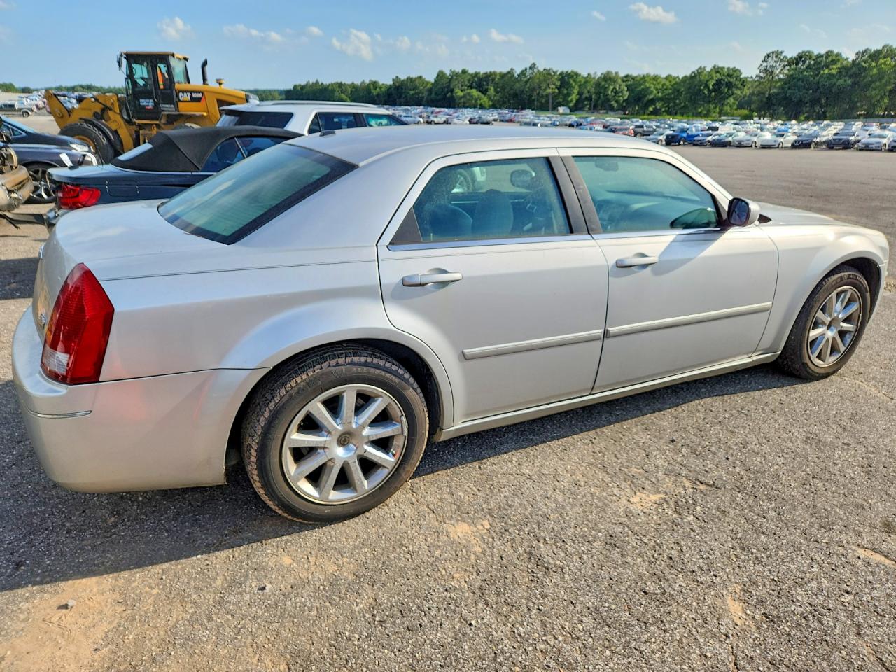 2007 Chrysler 300 Touring Серебряный vin: 2C3KA53G67H682193