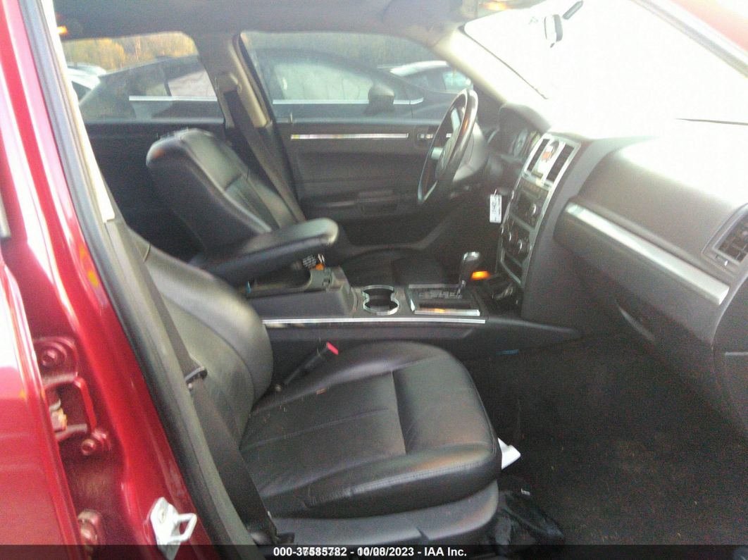 2007 Chrysler 300 Touring Темно-бордовый vin: 2C3KA53G77H740179