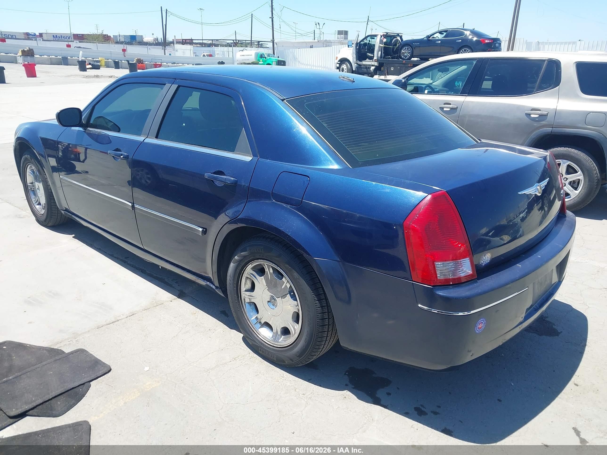 2006 Chrysler 300 Touring Blue vin: 2C3KA53G86H108113
