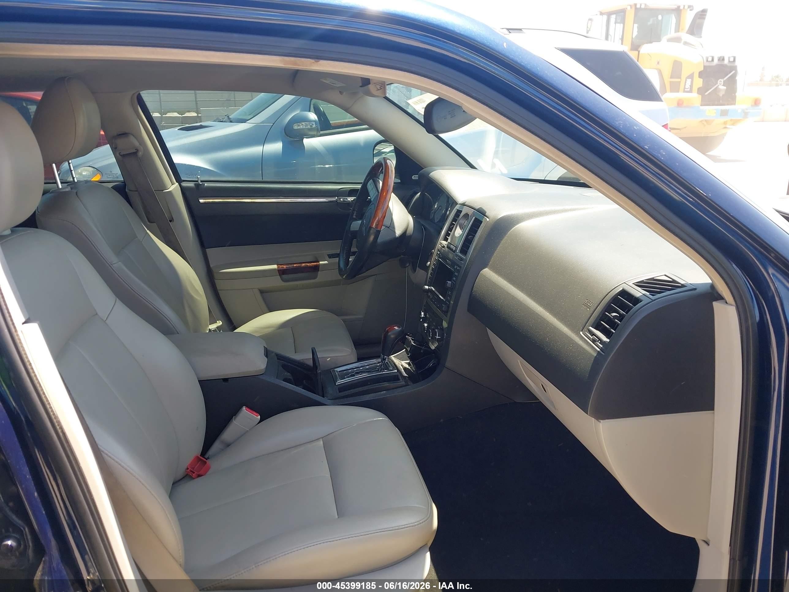 2006 Chrysler 300 Touring Blue vin: 2C3KA53G86H108113