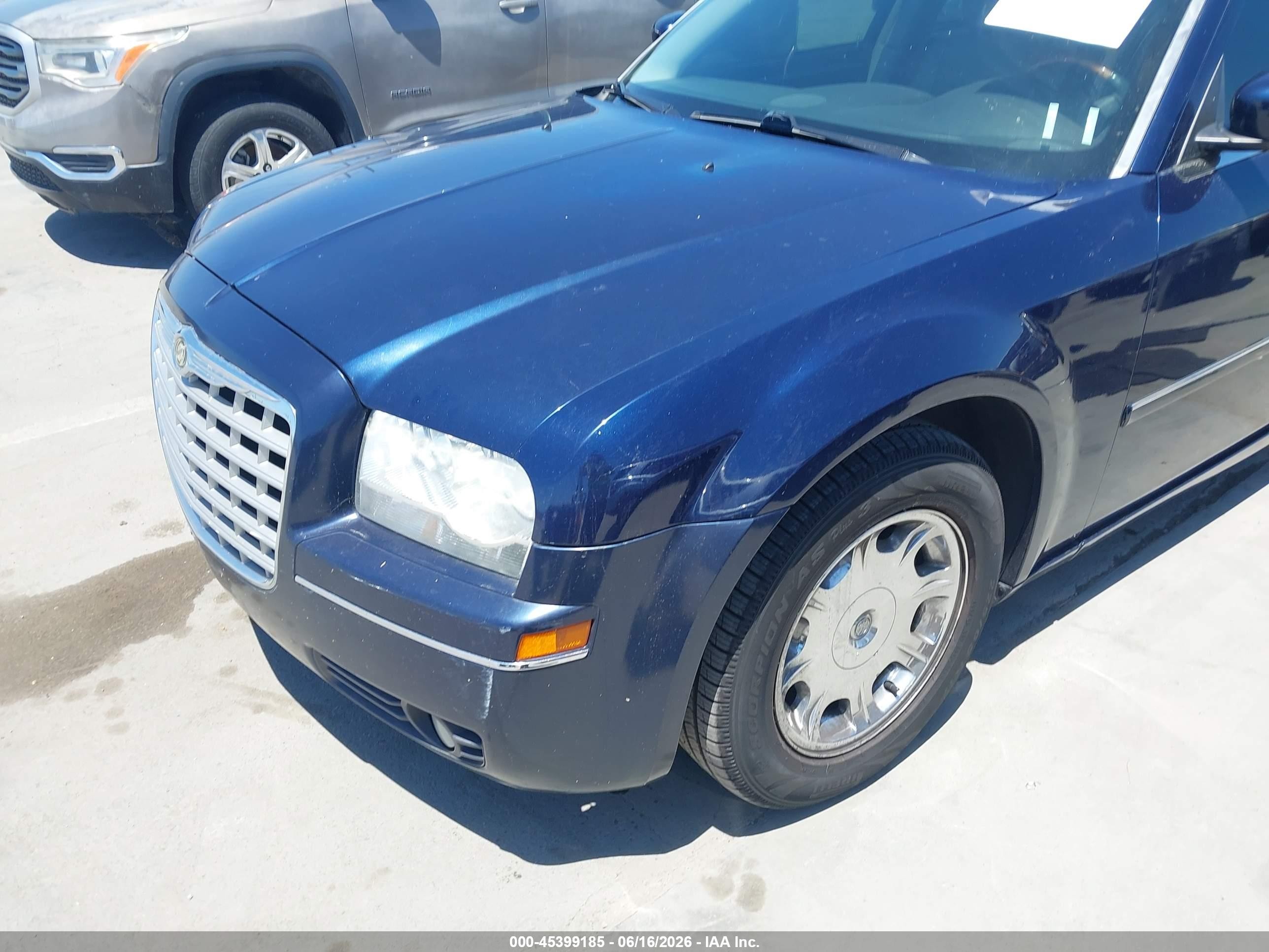 2006 Chrysler 300 Touring Blue vin: 2C3KA53G86H108113