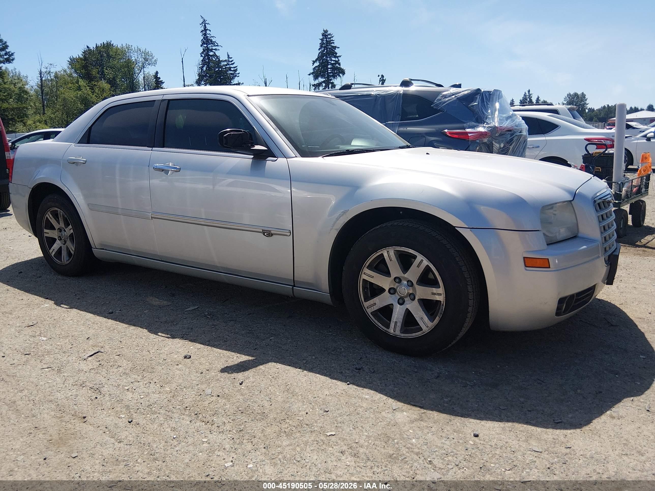 2006 Chrysler 300 Touring Silver vin: 2C3KA53G86H192496