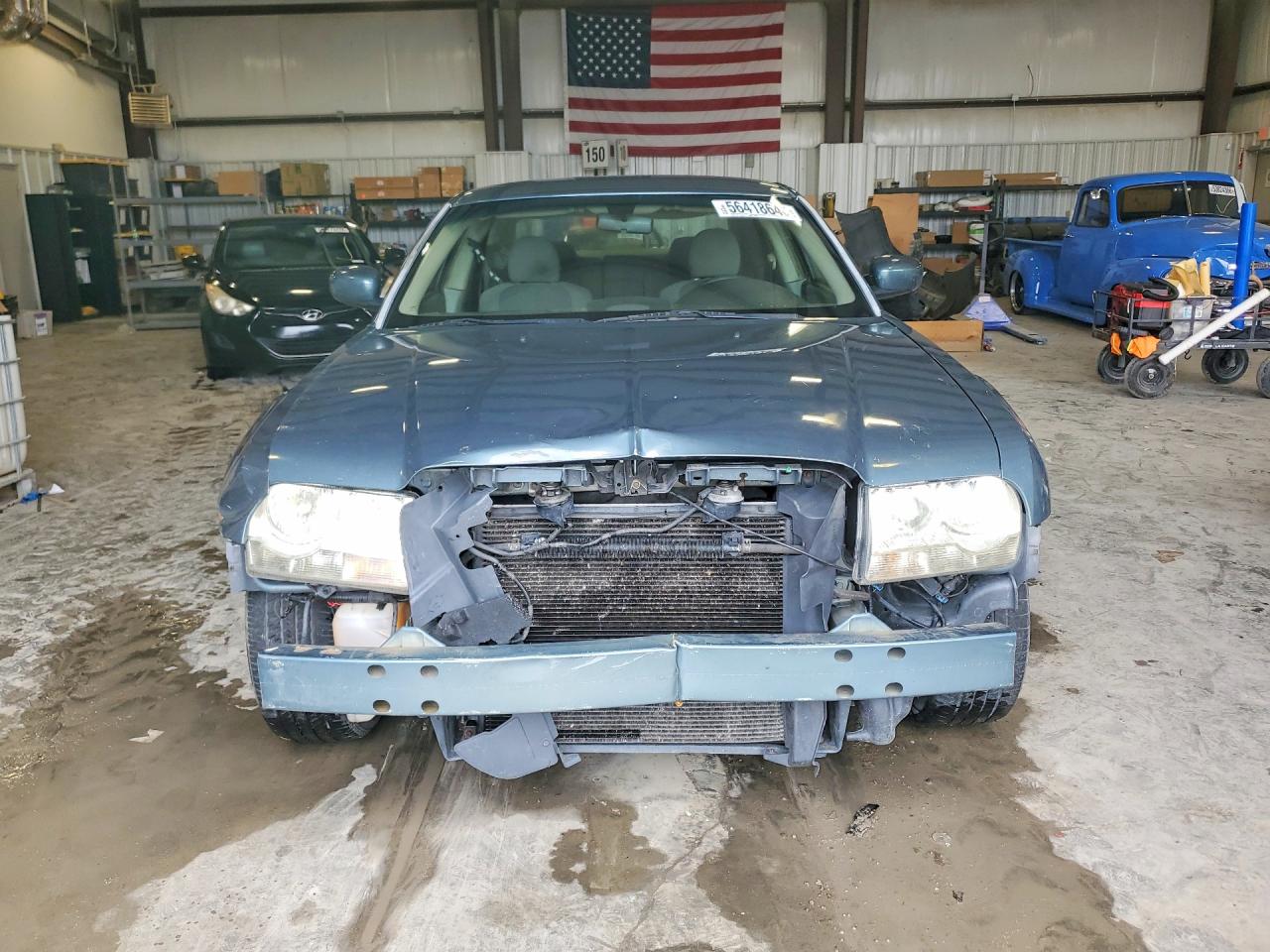 2006 Chrysler 300 Blue vin: 2C3KA53G86H375753