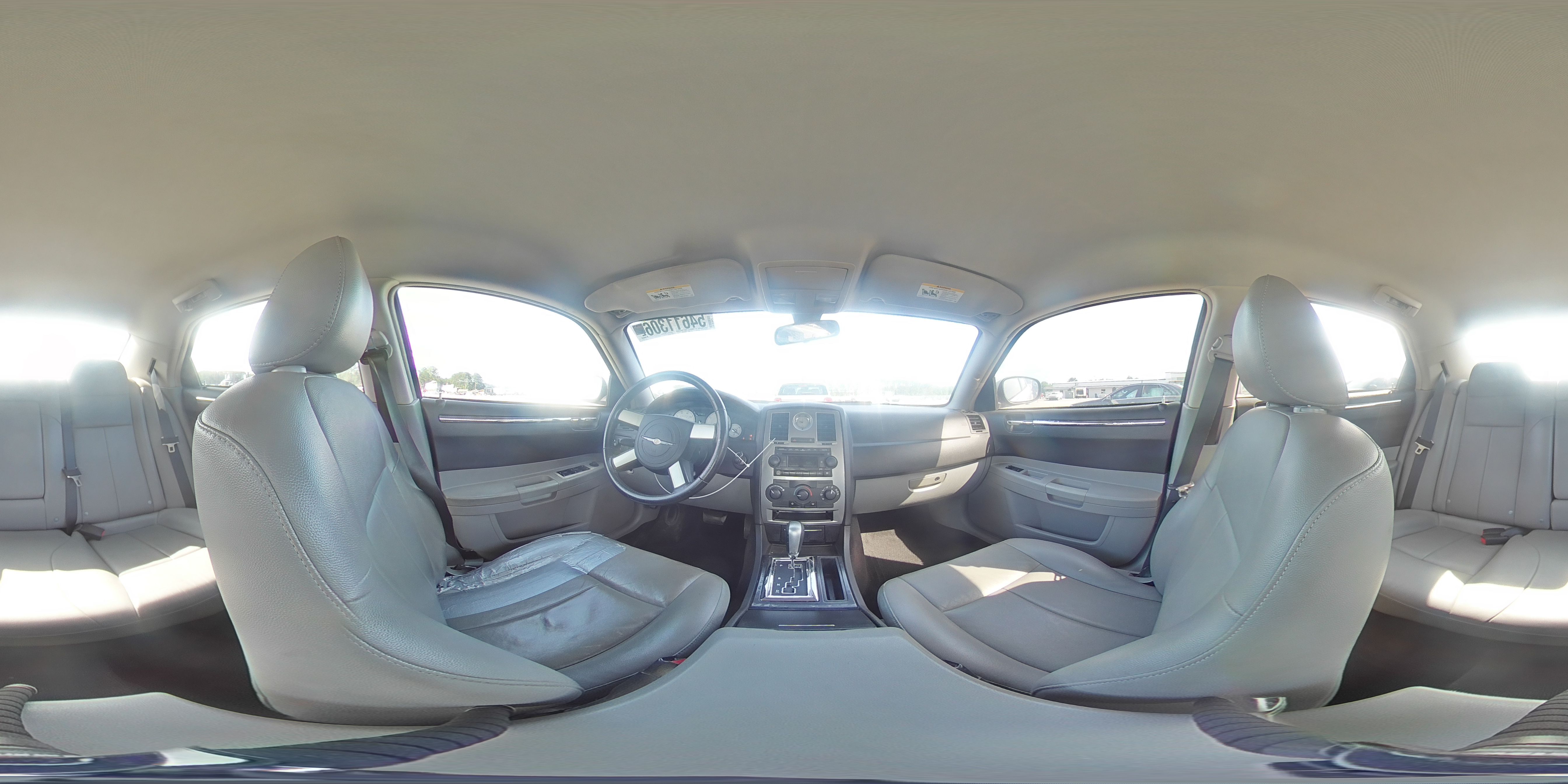 2007 Chrysler 300 Touring Silver vin: 2C3KA53G87H683524