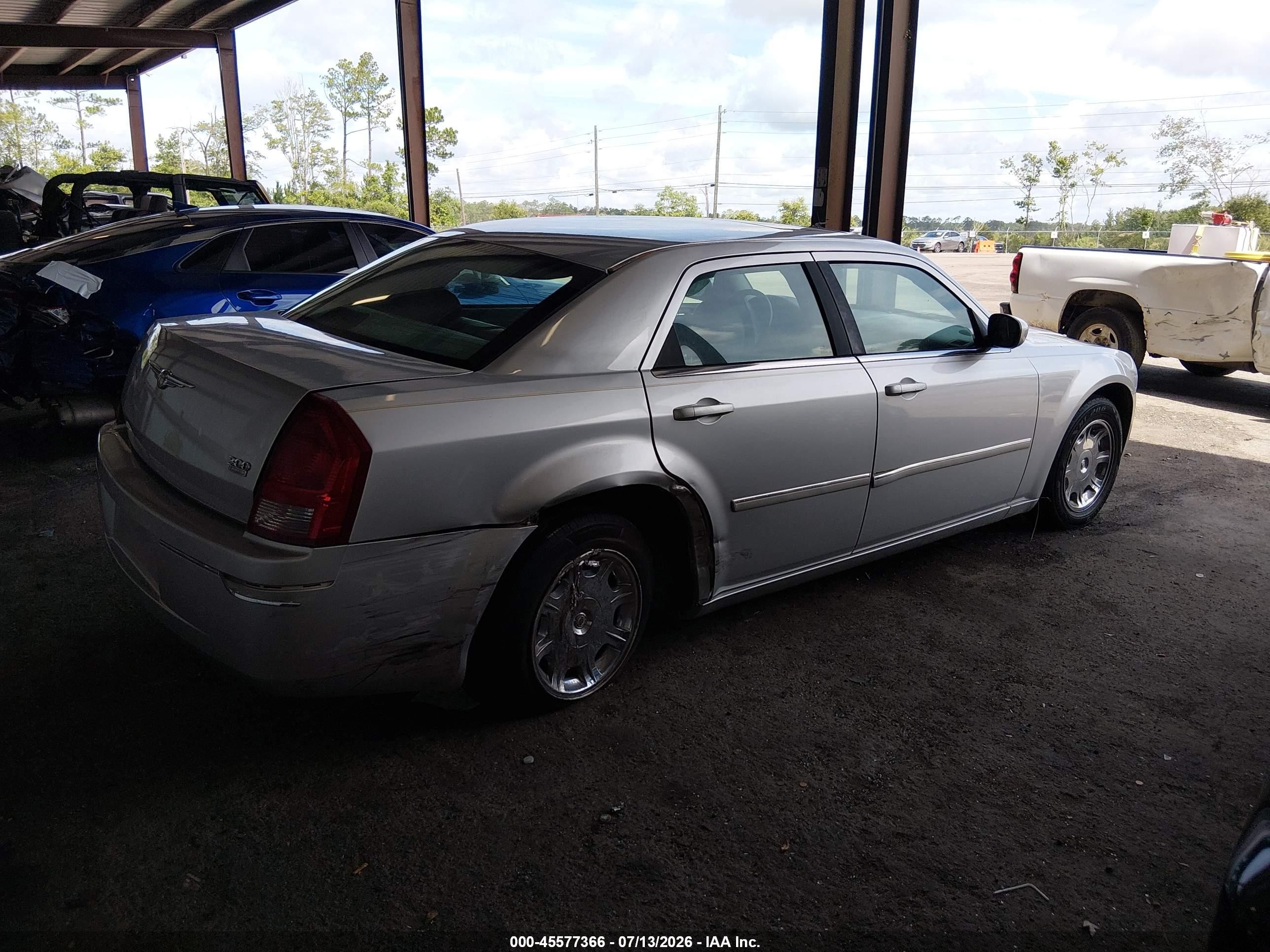 2006 Chrysler 300 Touring Silver vin: 2C3KA53G96H101932
