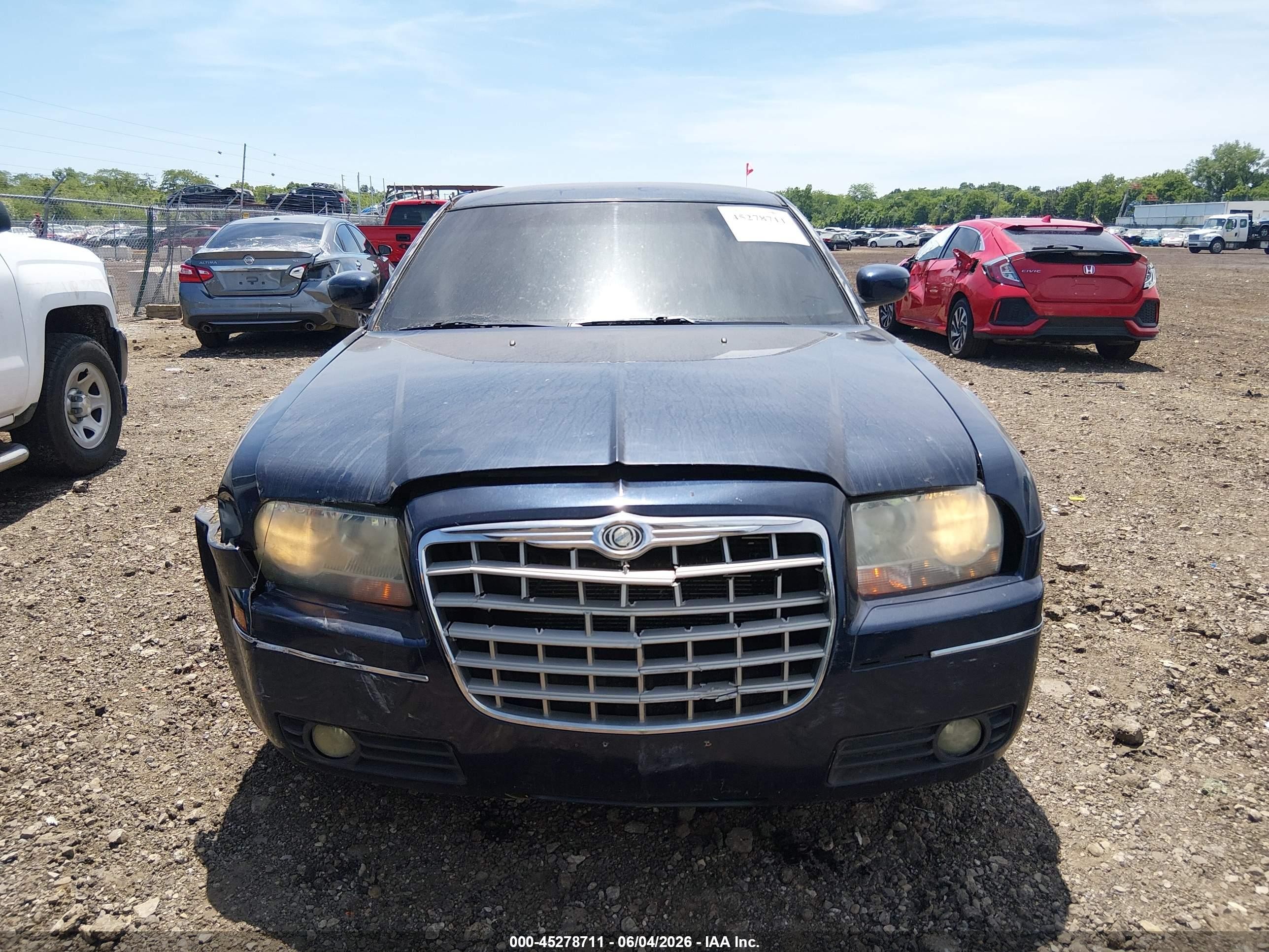 2006 Chrysler 300 Touring Blue vin: 2C3KA53G96H152203