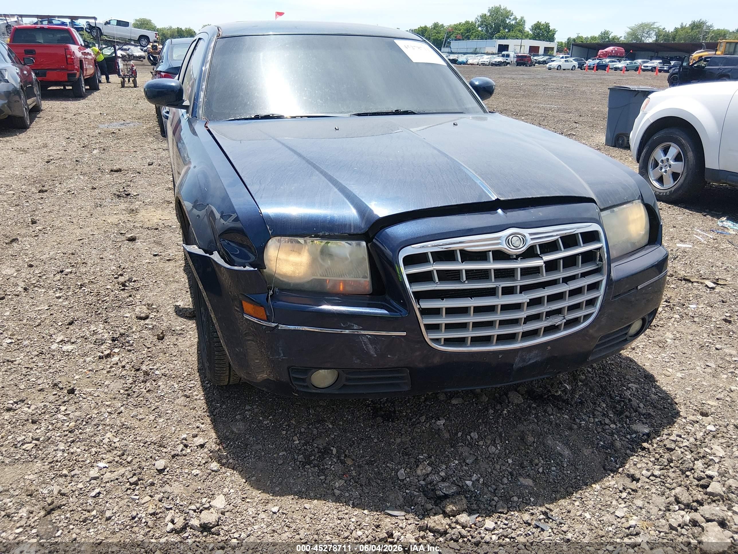2006 Chrysler 300 Touring Blue vin: 2C3KA53G96H152203