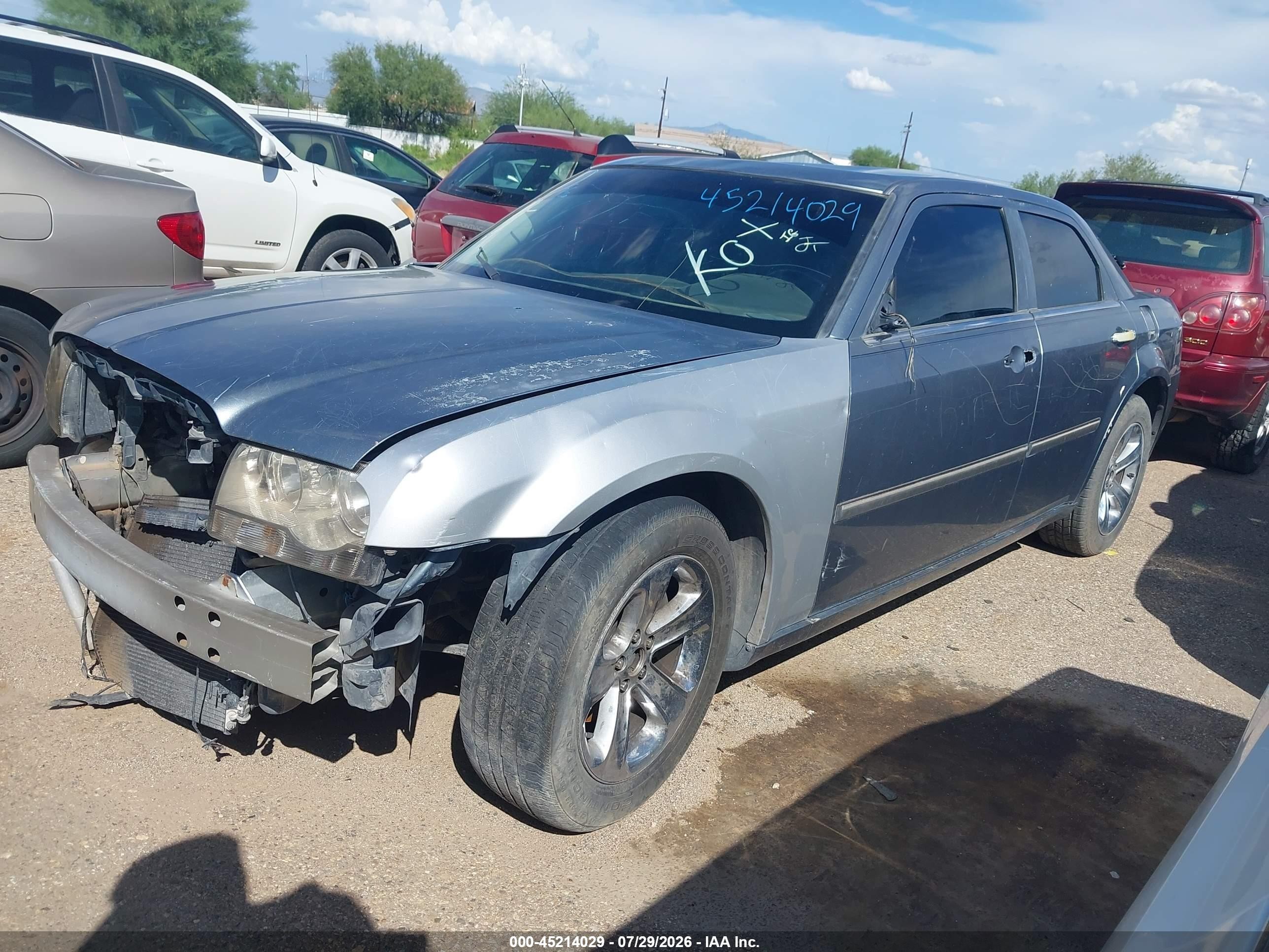 2006 Chrysler 300 Touring Silver vin: 2C3KA53G96H388673