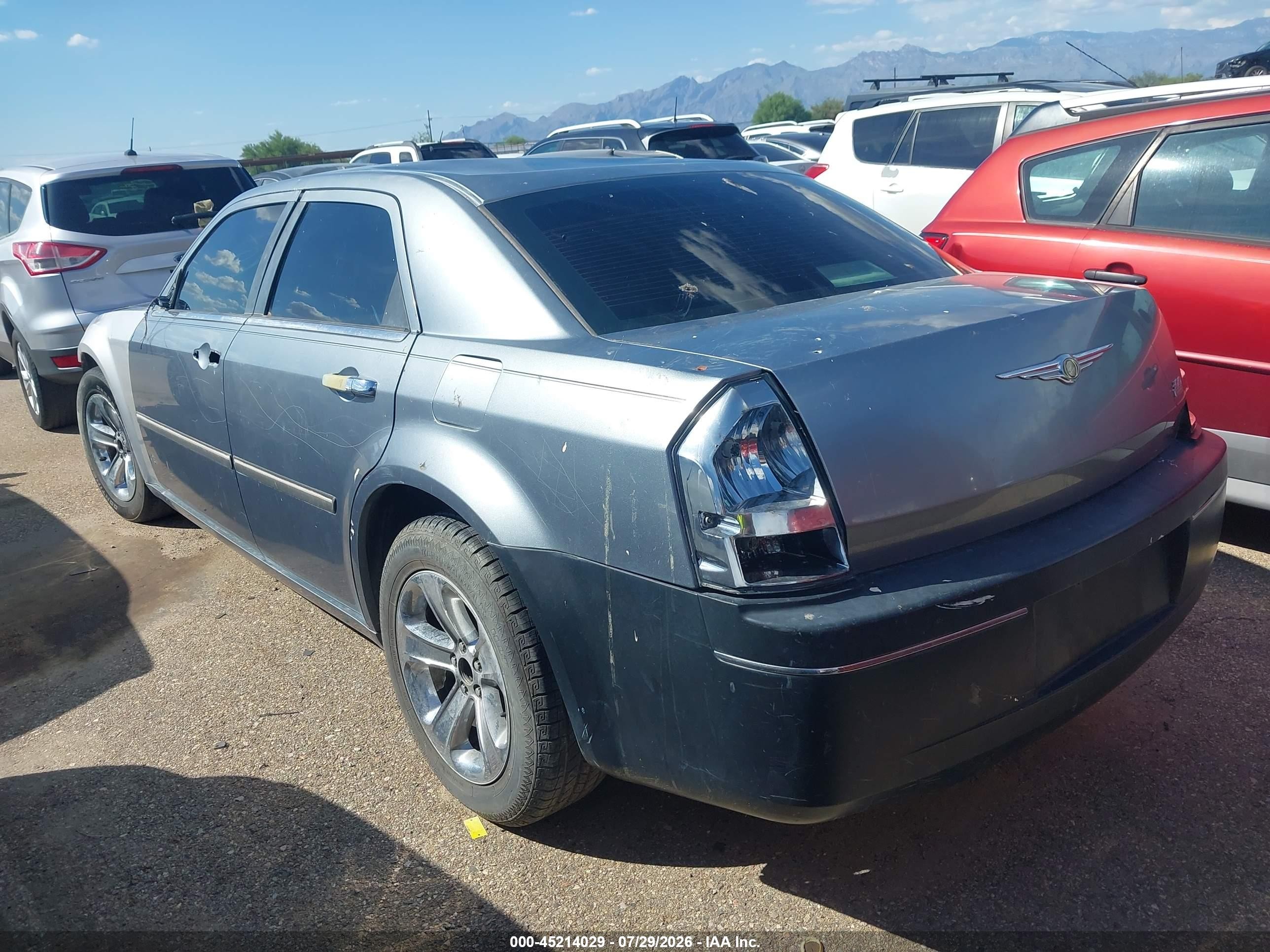 2006 Chrysler 300 Touring Silver vin: 2C3KA53G96H388673
