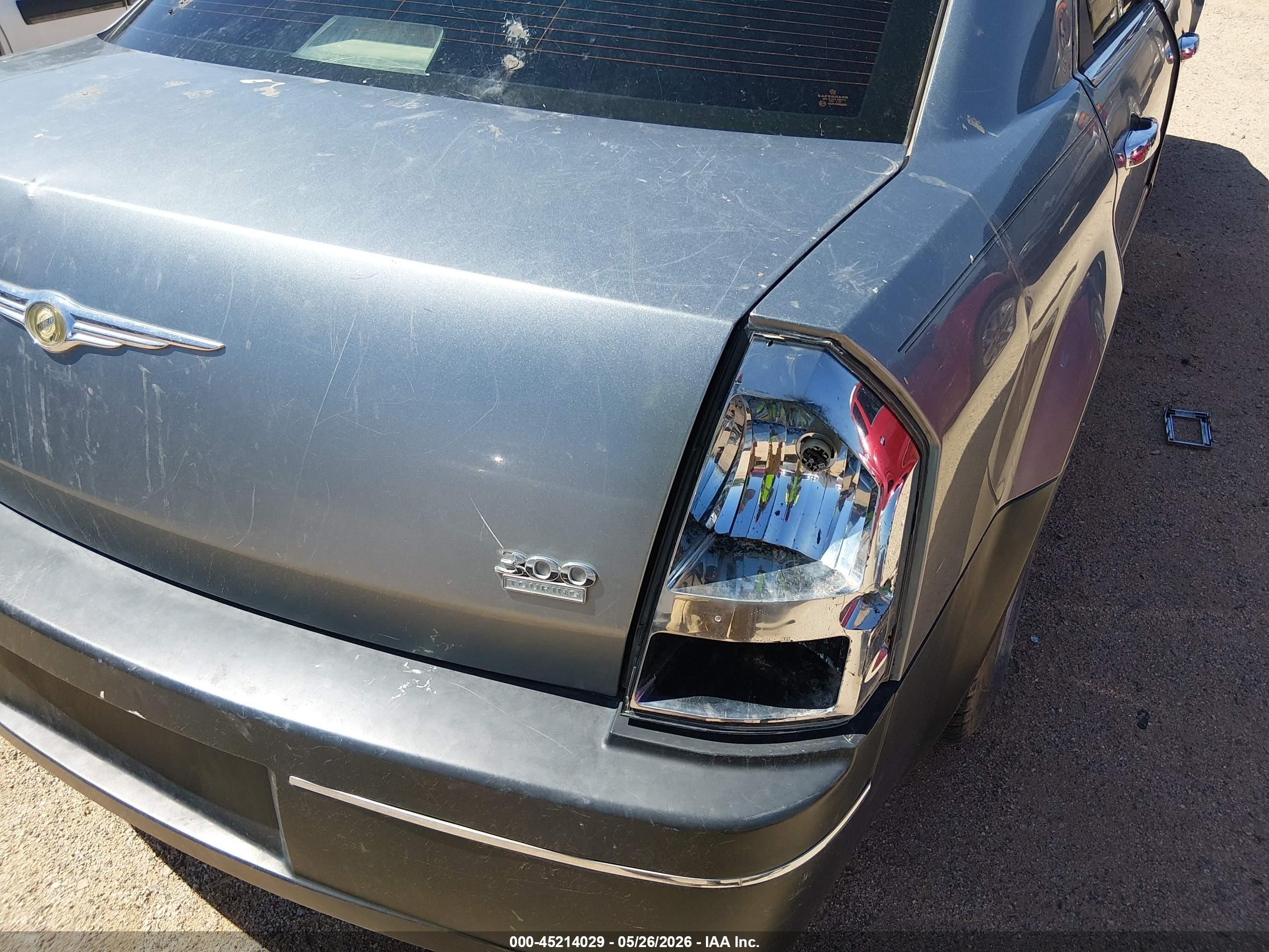 2006 Chrysler 300 Touring Silver vin: 2C3KA53G96H388673