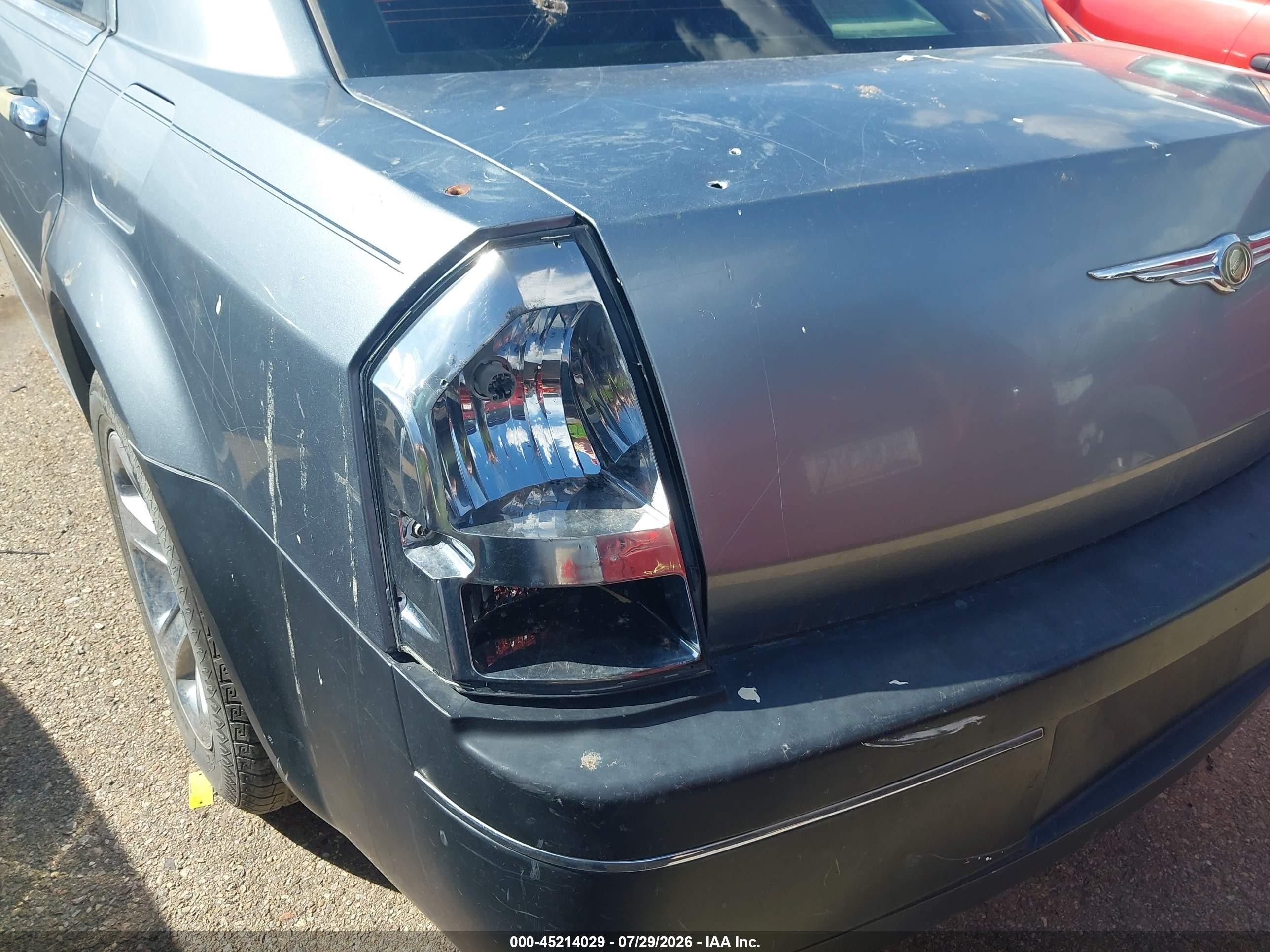 2006 Chrysler 300 Touring Silver vin: 2C3KA53G96H388673