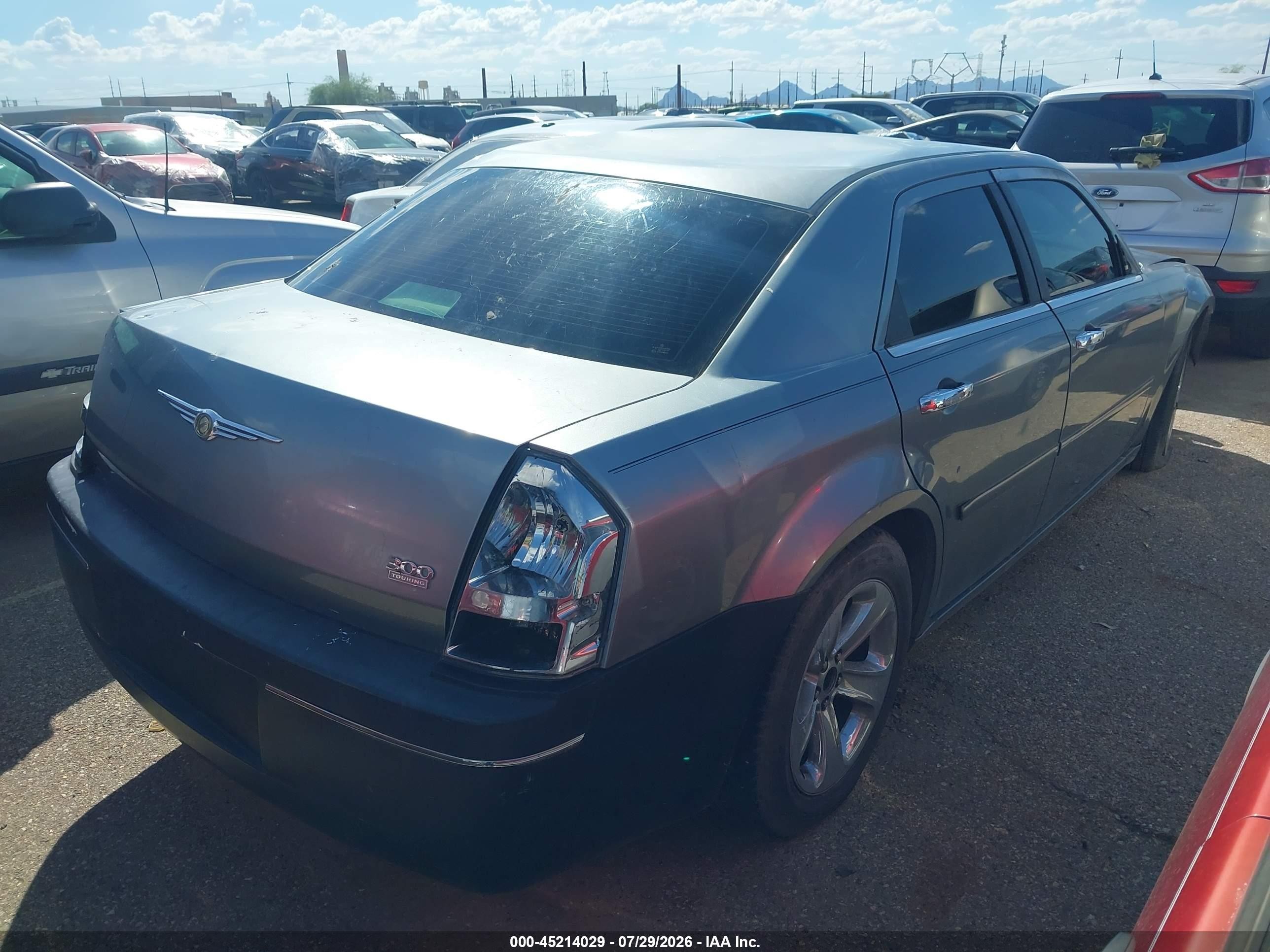 2006 Chrysler 300 Touring Silver vin: 2C3KA53G96H388673
