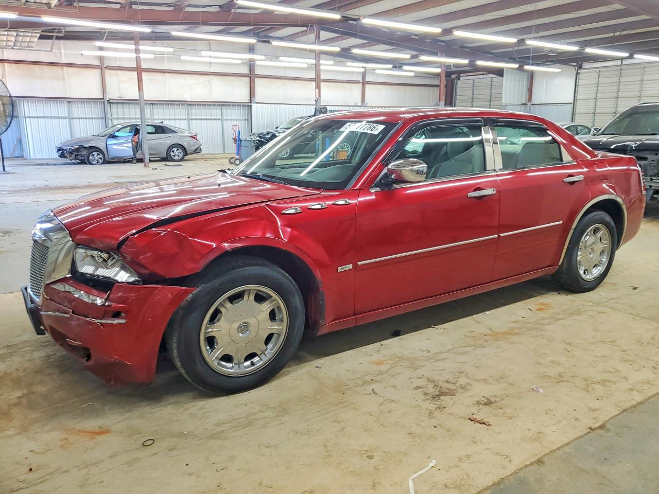 2007 Chrysler 300 Touring Red vin: 2C3KA53G97H698226