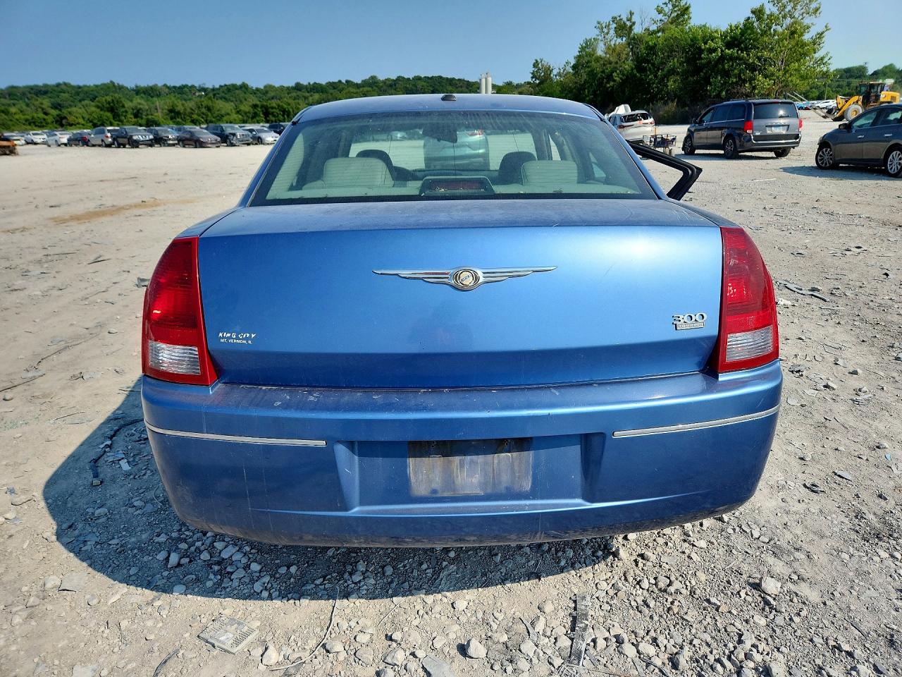 2007 Chrysler 300 Touring Blue vin: 2C3KA53G97H795314