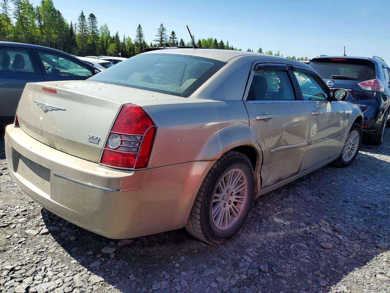 2008 Chrysler 300 Touring Beige vin: 2C3KA53G98H159896