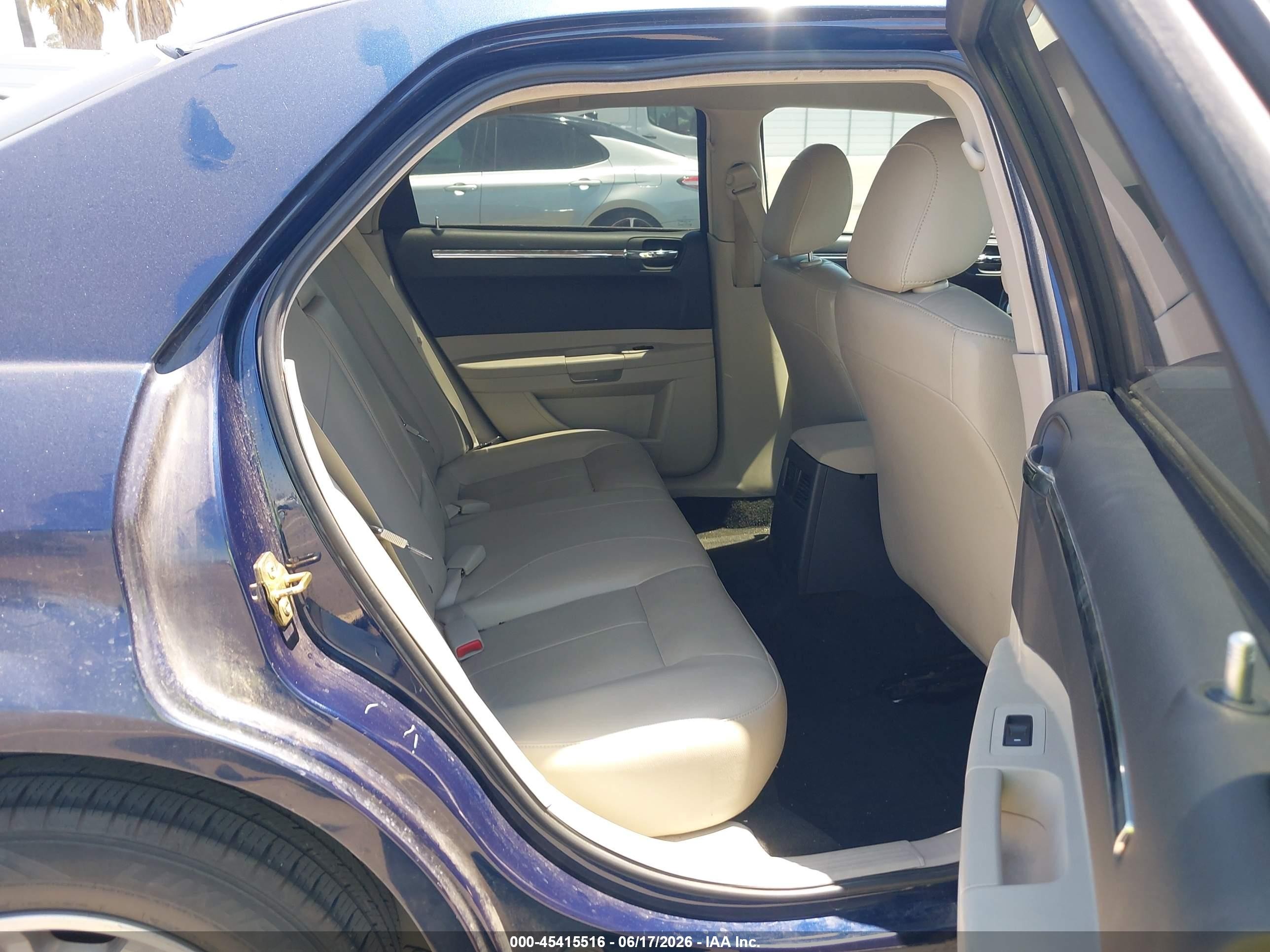 2006 Chrysler 300 Touring Blue vin: 2C3KA53GX6H206883