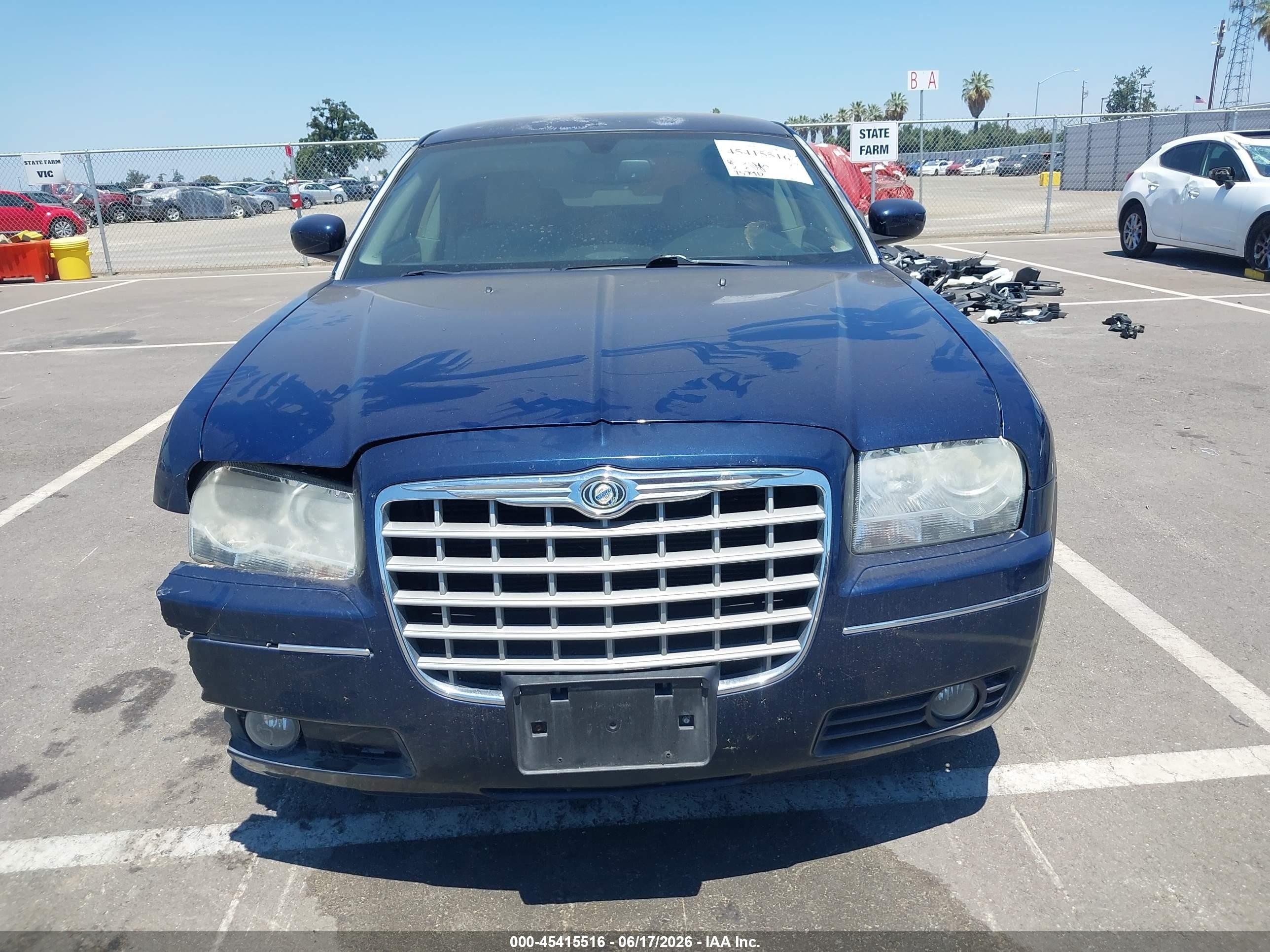 2006 Chrysler 300 Touring Blue vin: 2C3KA53GX6H206883