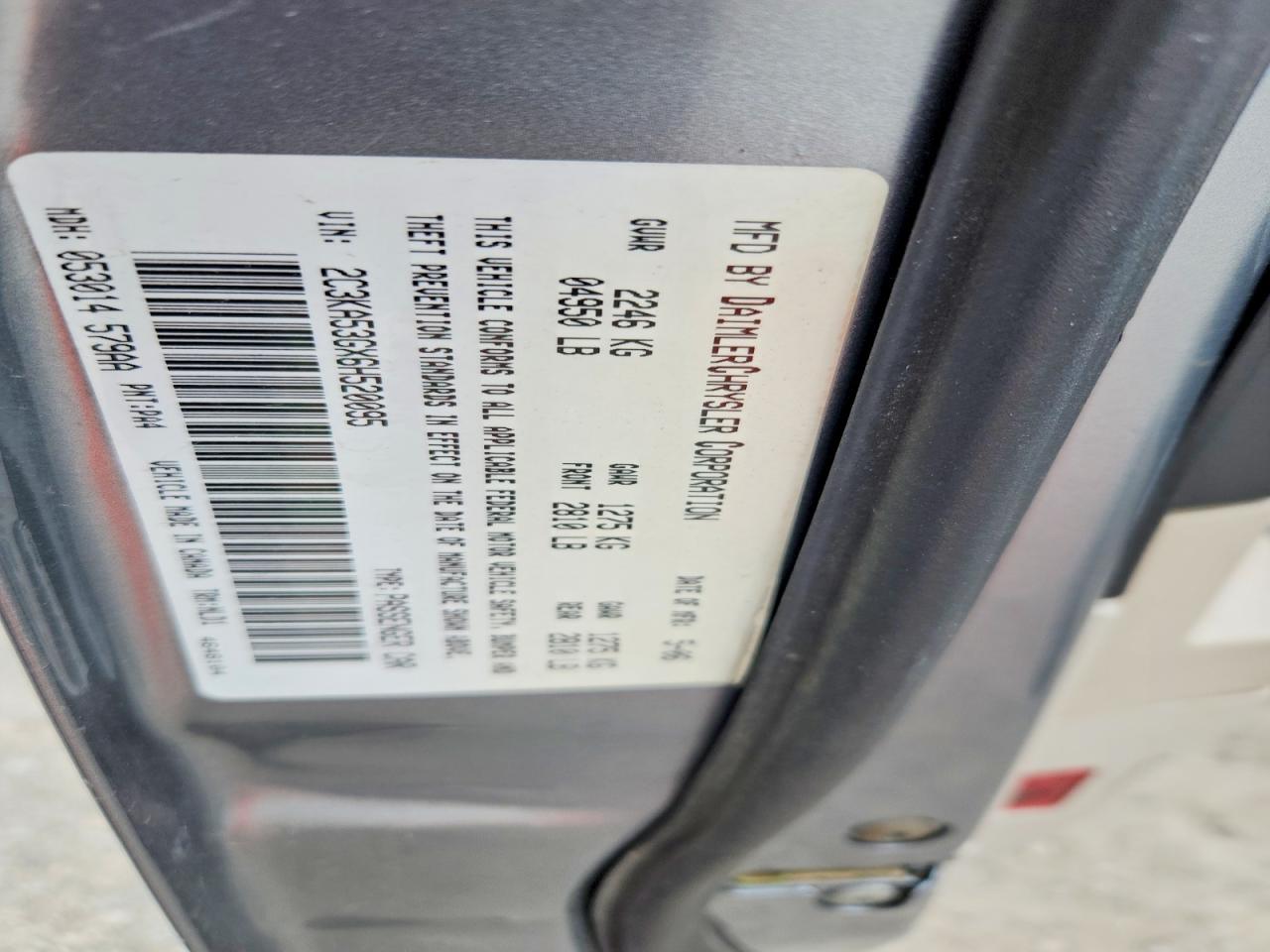 2006 Chrysler 300 Touring Green vin: 2C3KA53GX6H520095