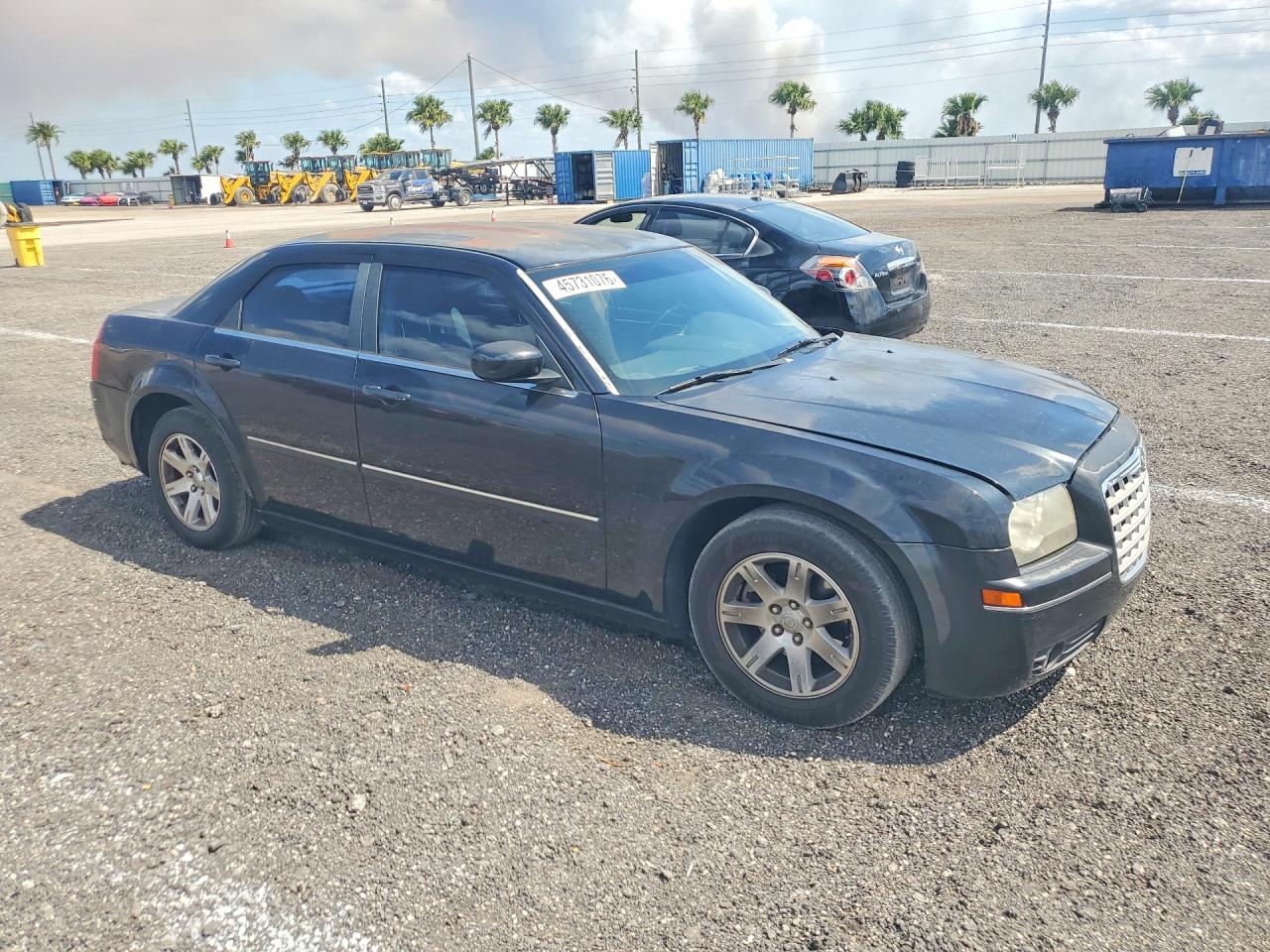 2006 Chrysler 300 Touring Black vin: 2C3KA53GX6H524373
