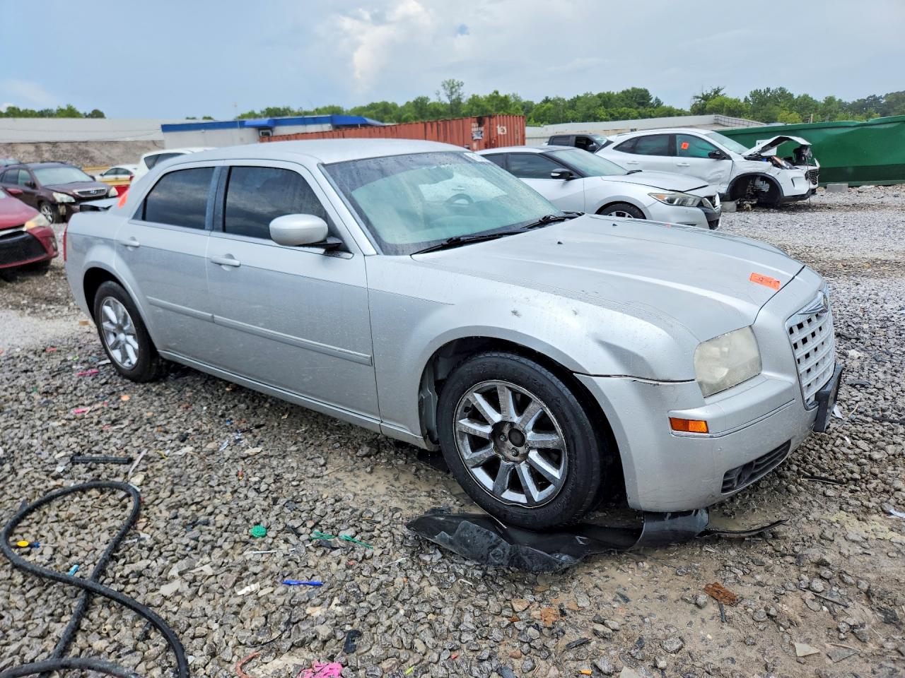 2007 Chrysler 300 Touring Silver vin: 2C3KA53GX7H601258
