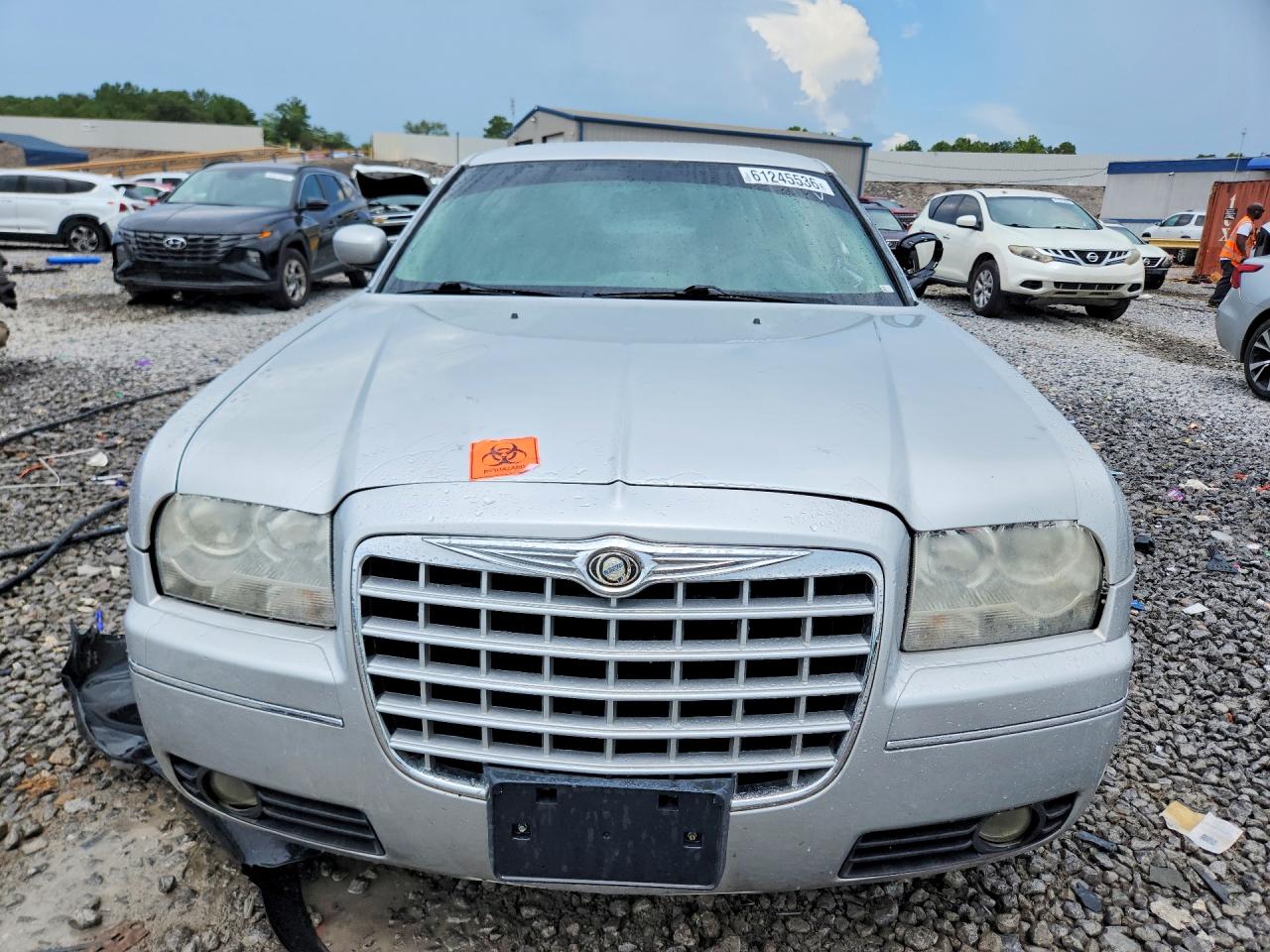 2007 Chrysler 300 Touring Silver vin: 2C3KA53GX7H601258