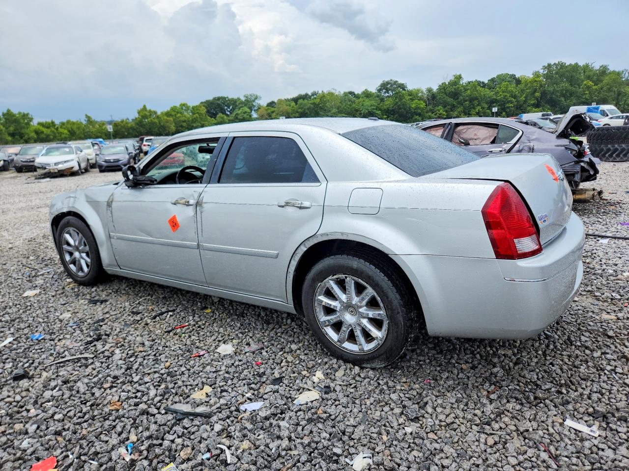 2007 Chrysler 300 Touring Silver vin: 2C3KA53GX7H601258