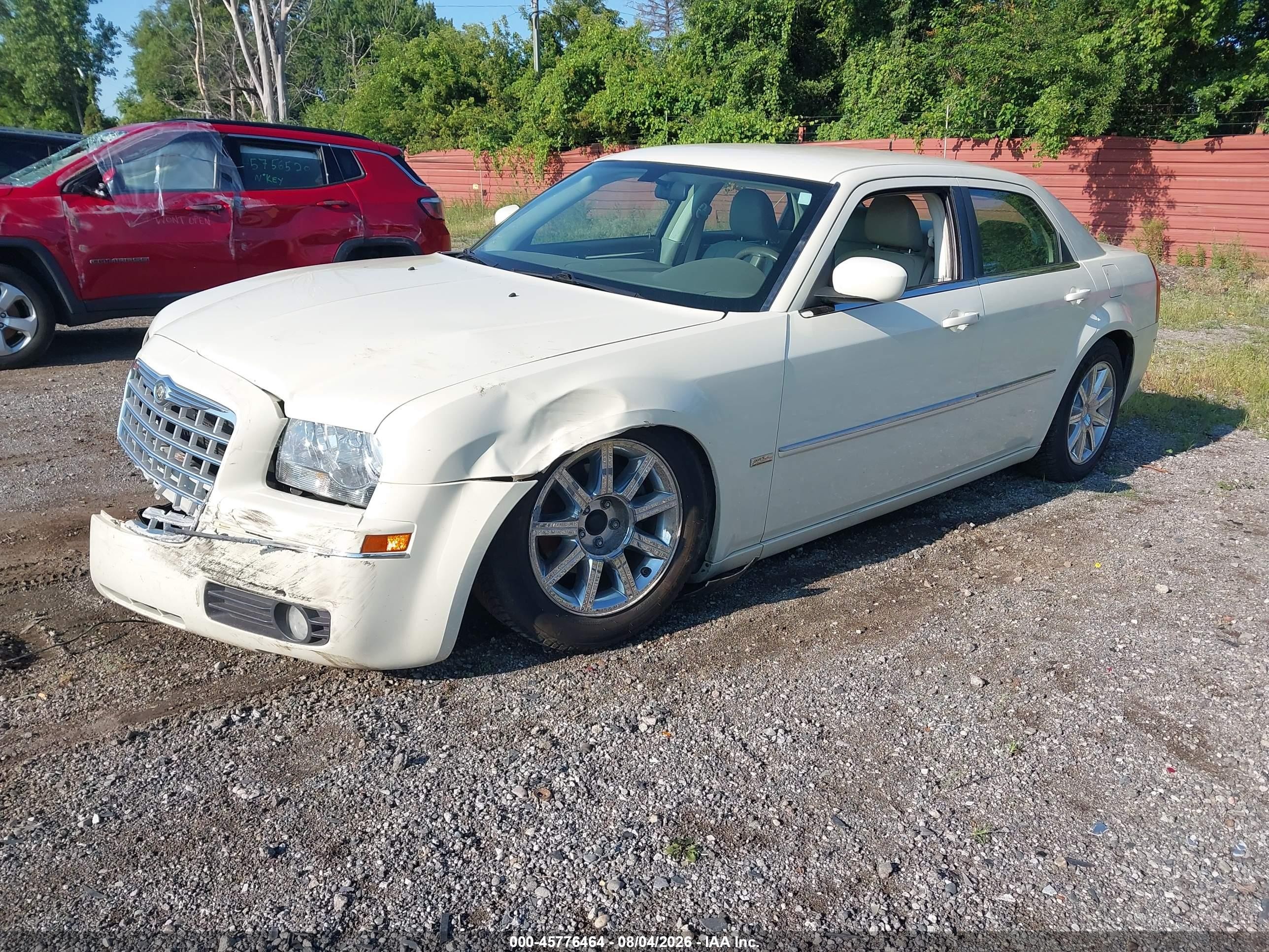 2009 Chrysler 300 Touring/signature Series/executive Series Cream vin: 2C3KA53V69H601050