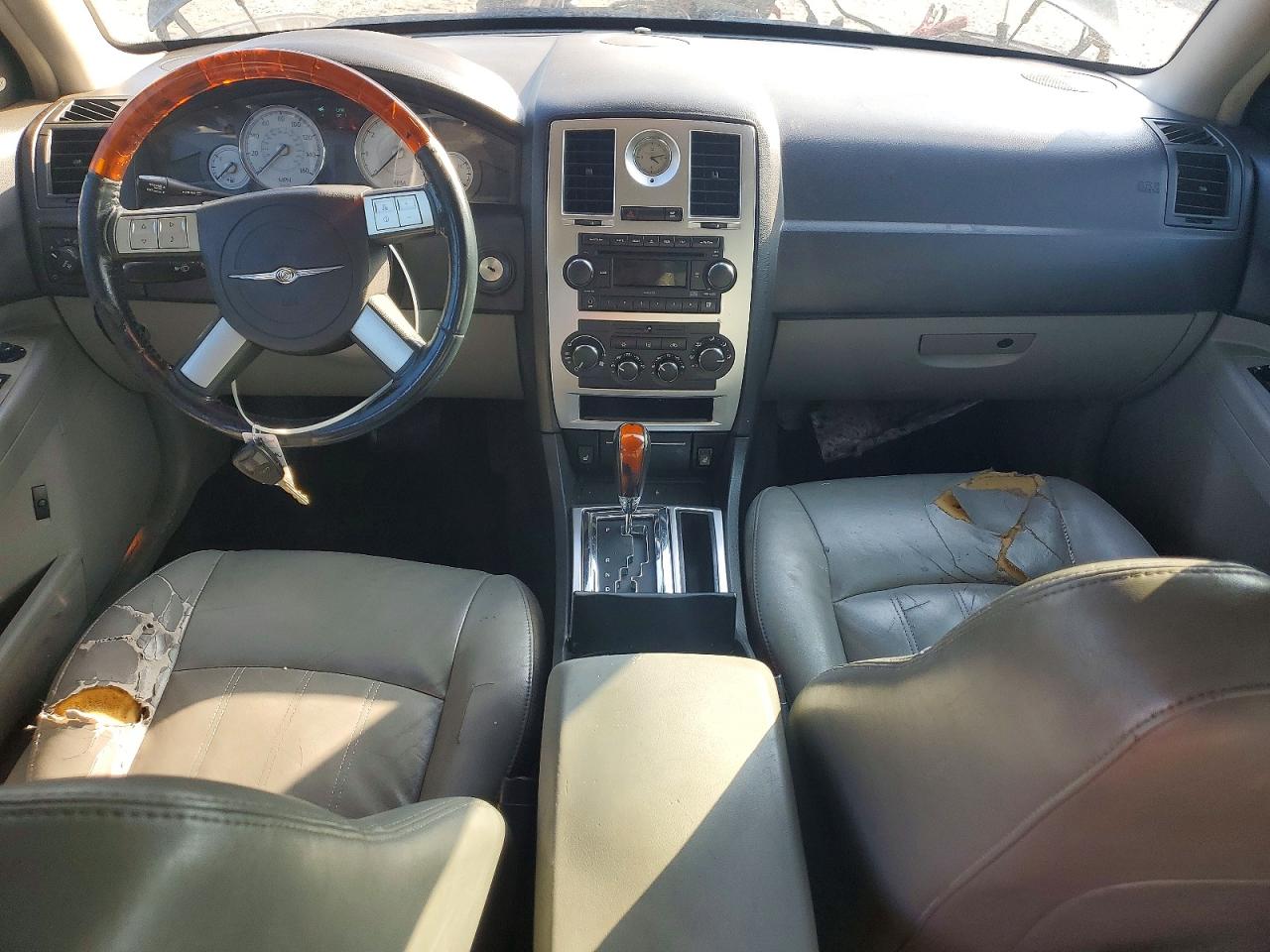 2007 Chrysler 300c Black vin: 2C3KA63H07H889693