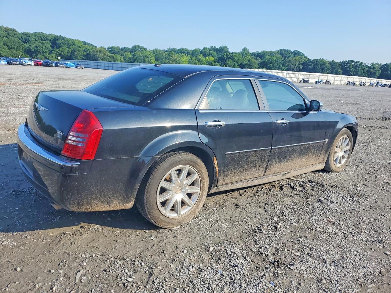 2007 Chrysler 300c Black vin: 2C3KA63H07H889693