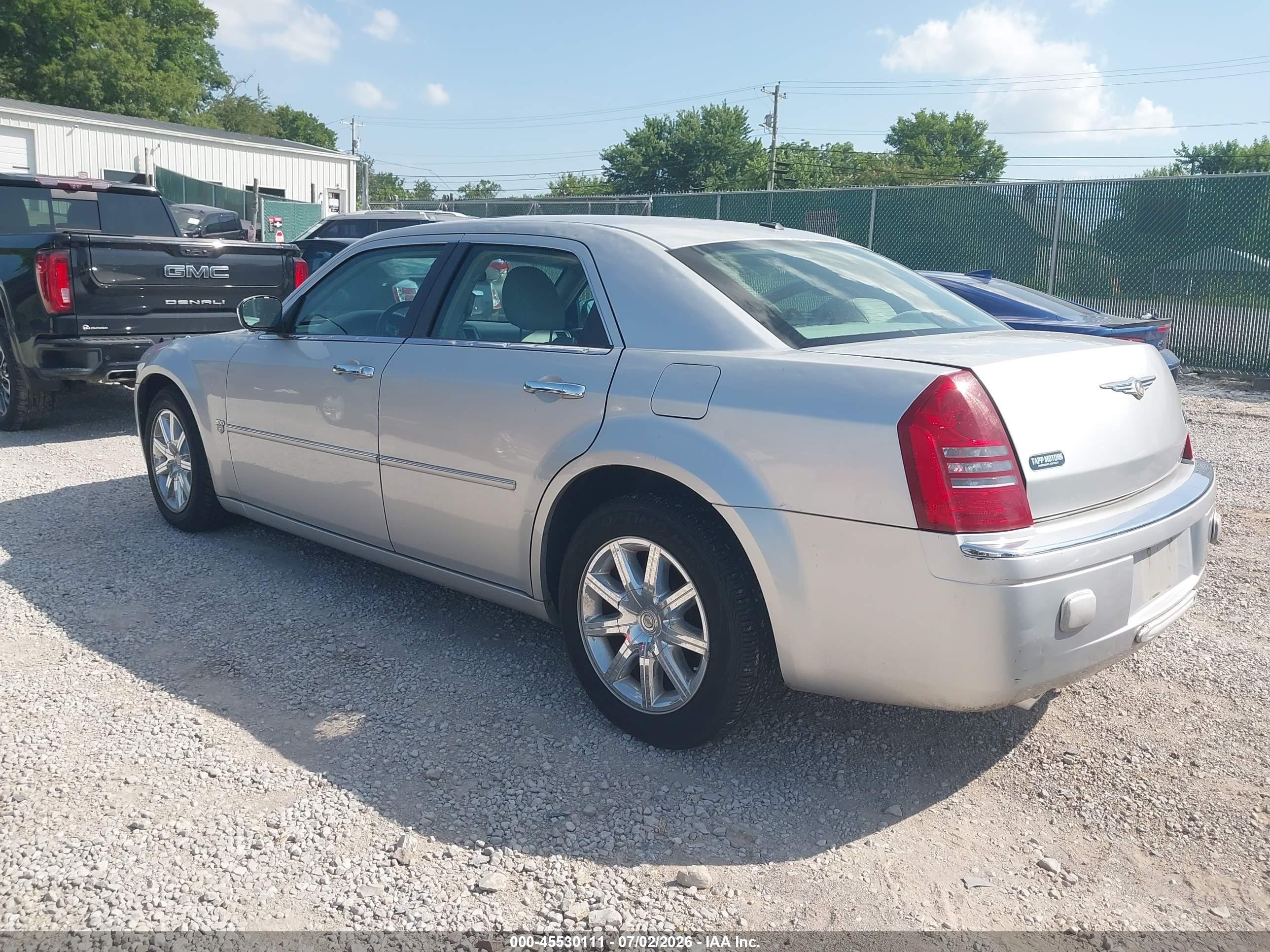 2007 Chrysler 300c   Silver vin: 2C3KA63H07H897129