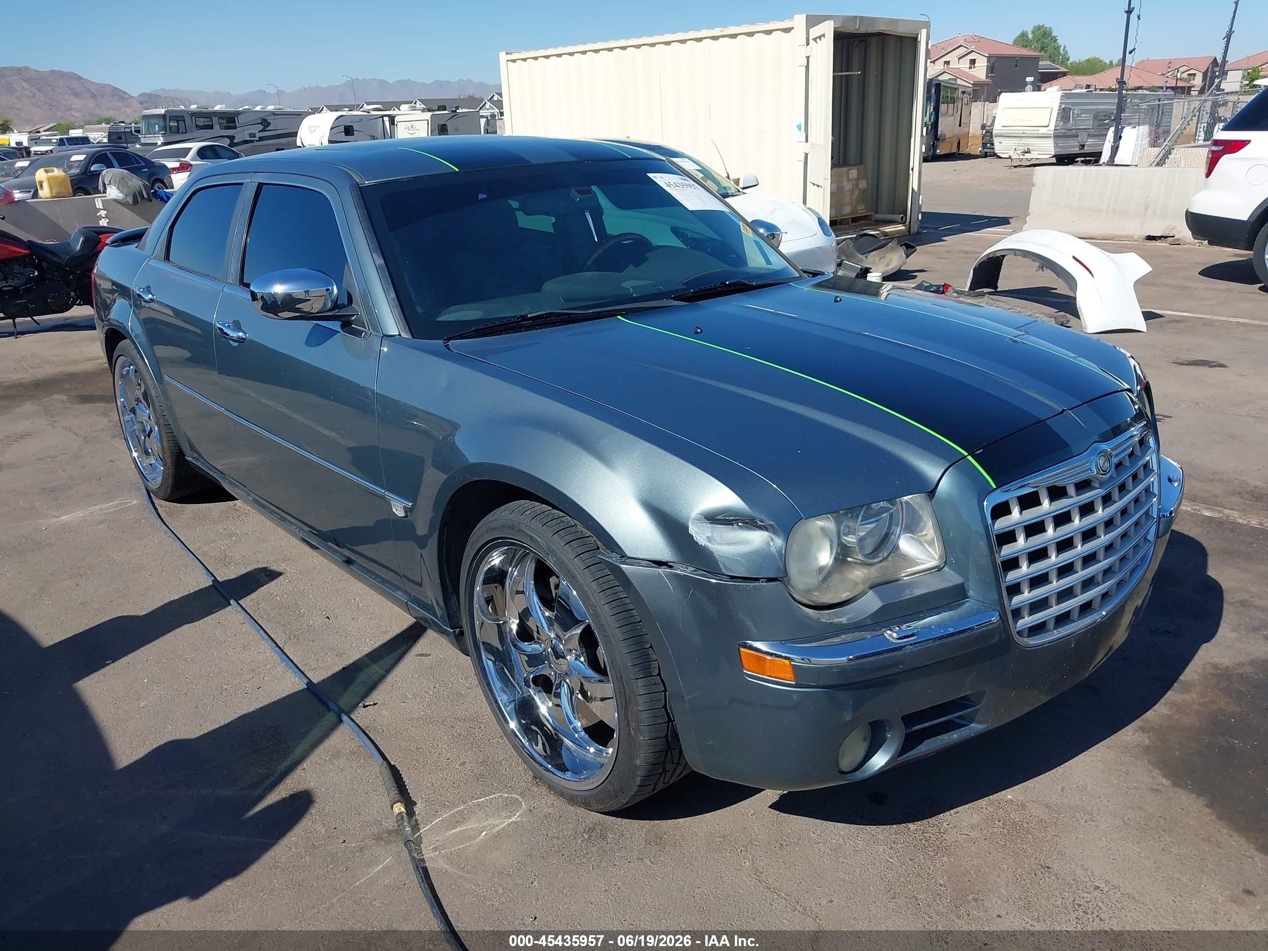 2006 Chrysler 300c   Gray vin: 2C3KA63H16H111112