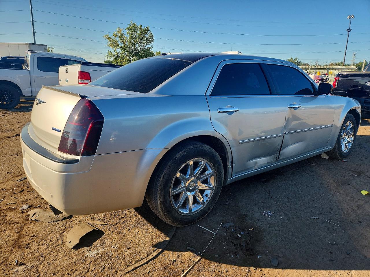 2006 Chrysler 300c Серебряный vin: 2C3KA63H16H535146