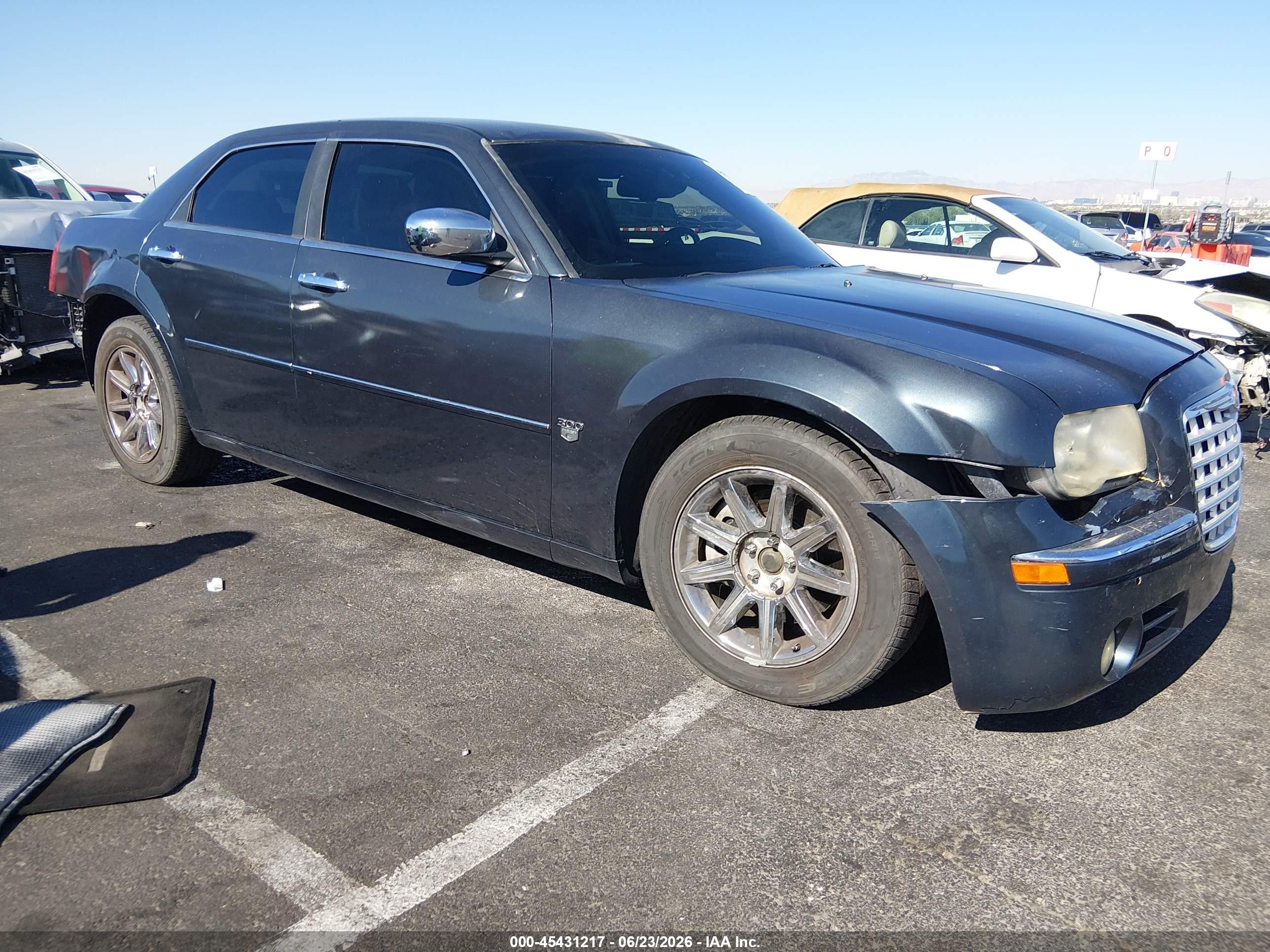 2007 Chrysler 300c   Blue vin: 2C3KA63H17H802559