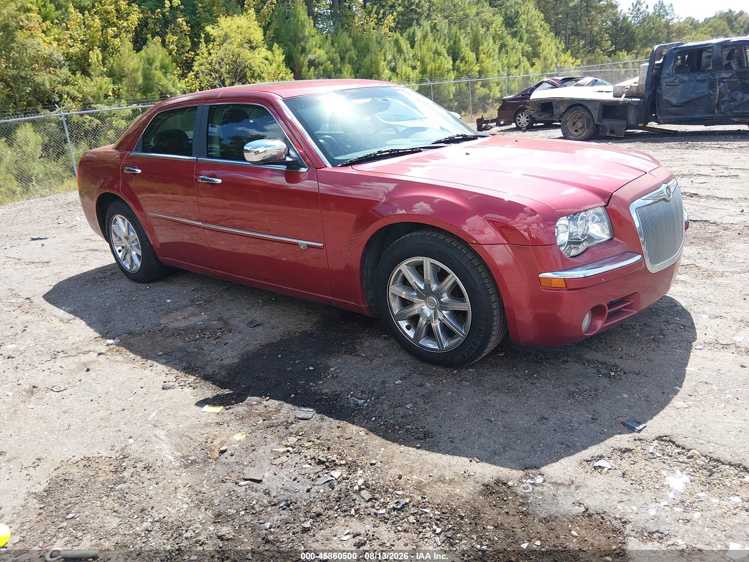 2008 Chrysler 300c Hemi Red vin: 2C3KA63H18H242253