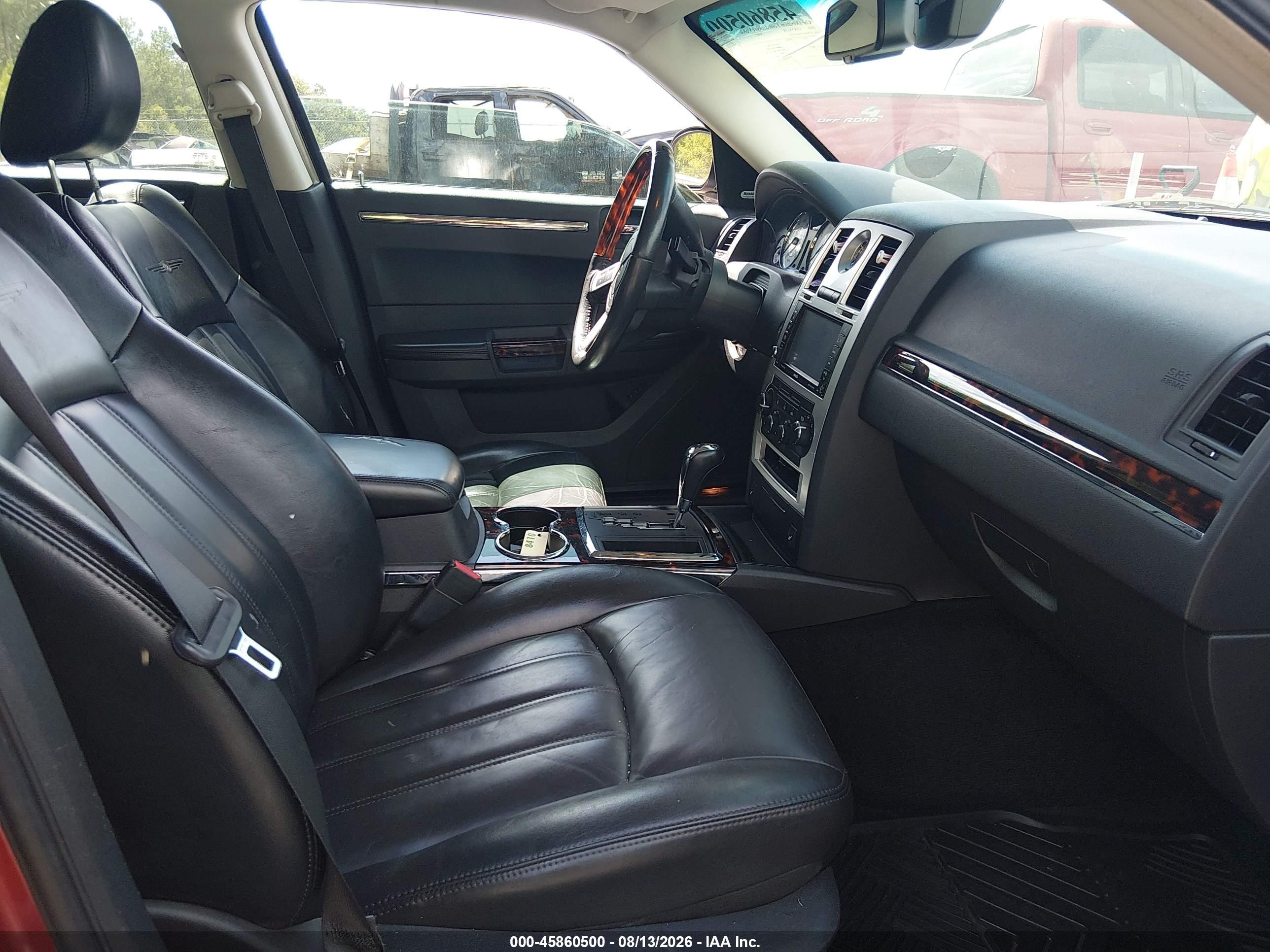 2008 Chrysler 300c Hemi Red vin: 2C3KA63H18H242253