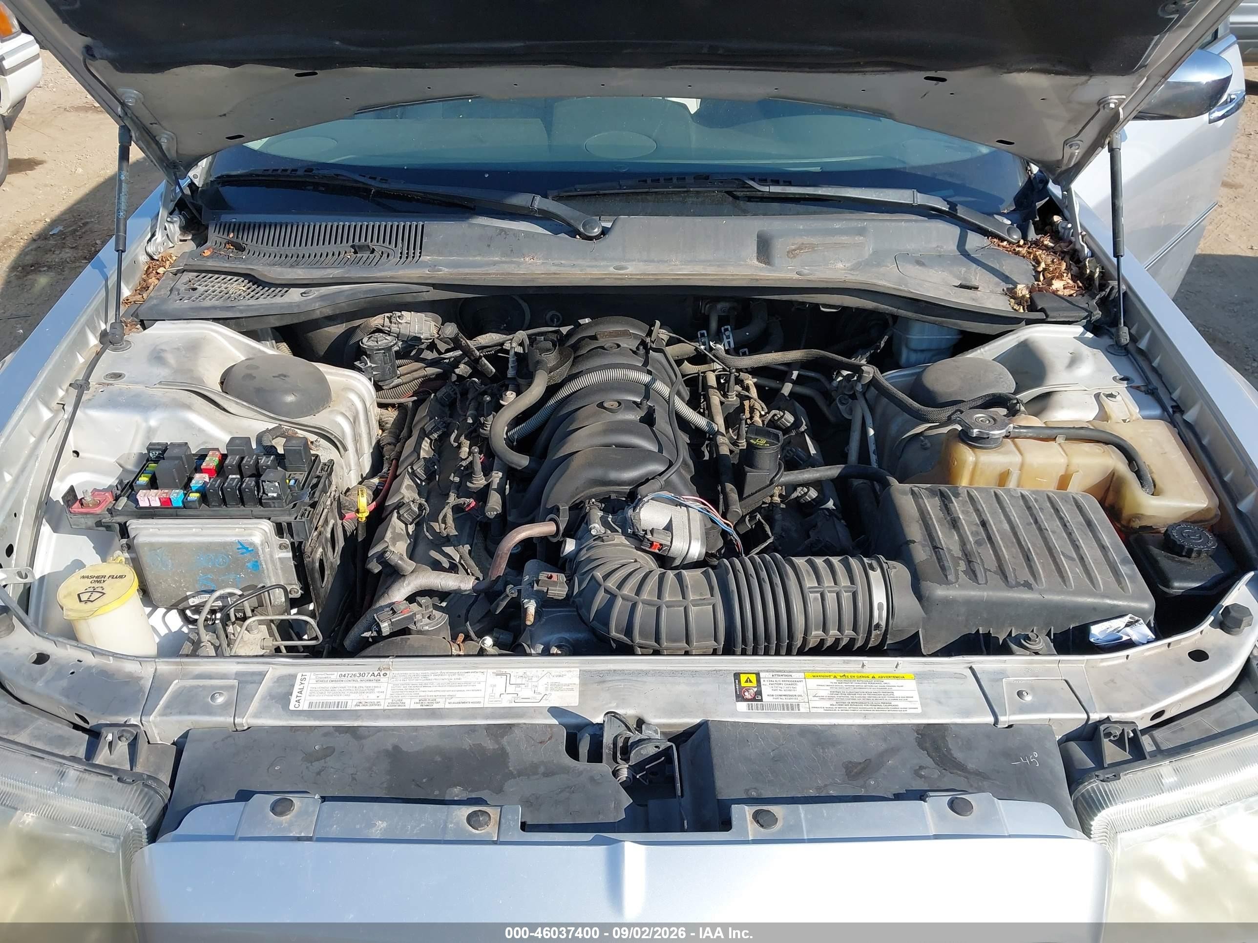 2006 Chrysler 300c   Silver vin: 2C3KA63H26H498155
