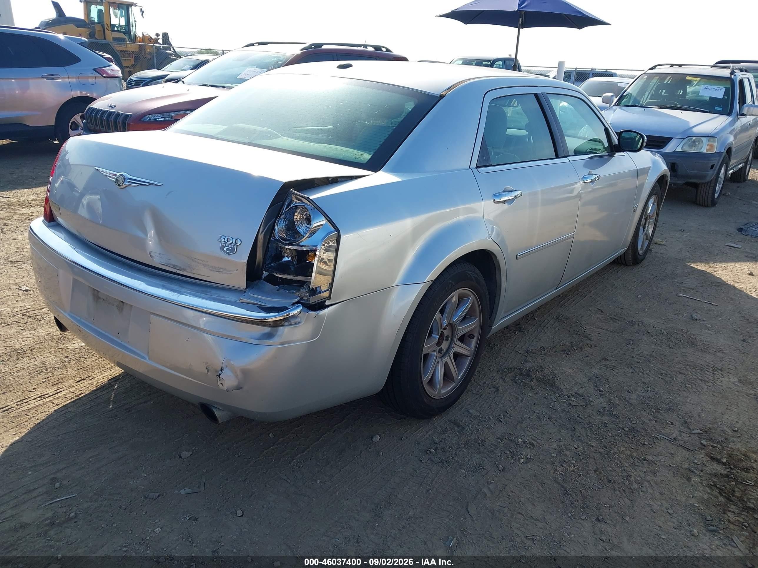 2006 Chrysler 300c   Silver vin: 2C3KA63H26H498155