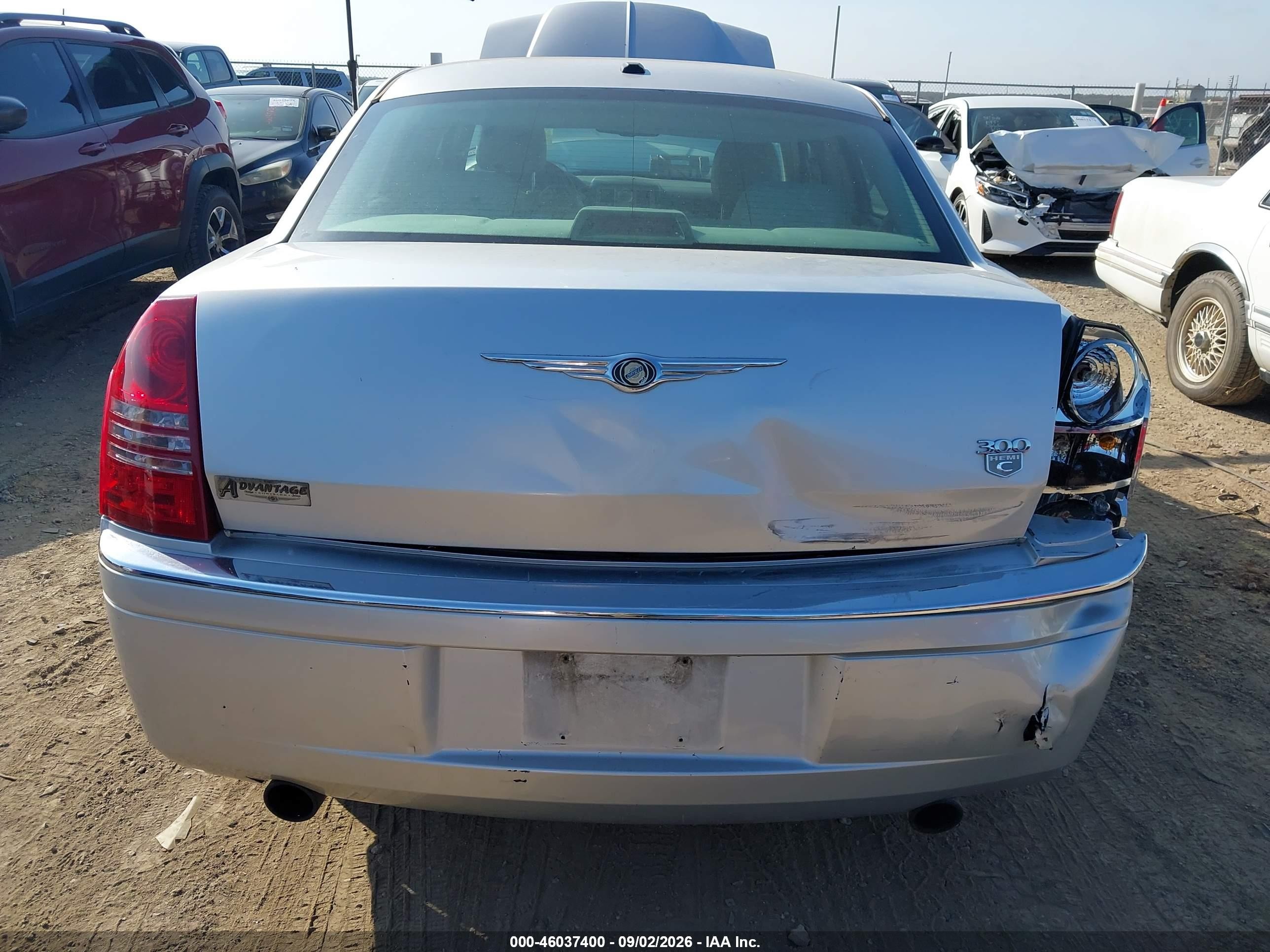 2006 Chrysler 300c   Silver vin: 2C3KA63H26H498155