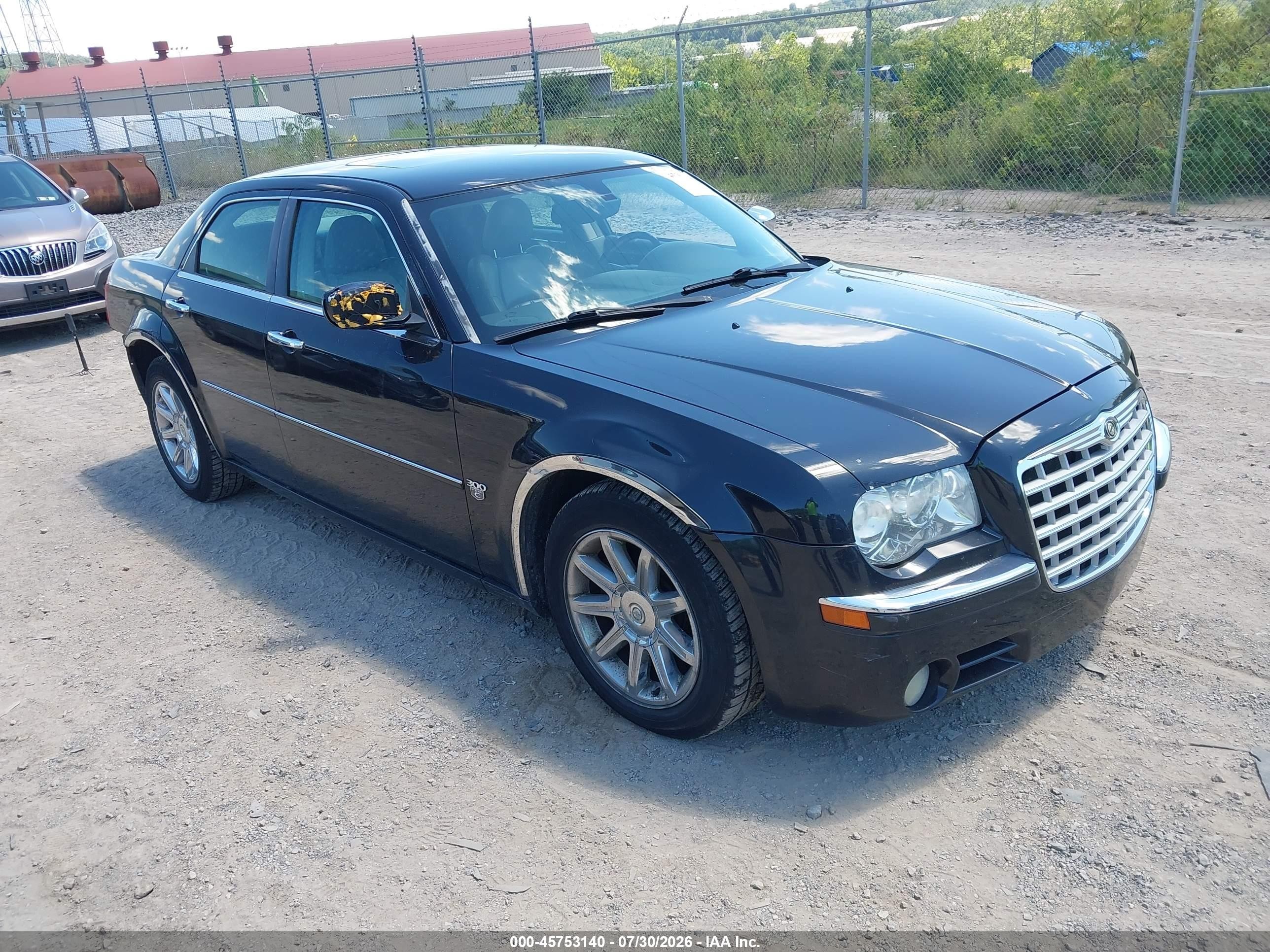 2007 Chrysler 300c   Gray vin: 2C3KA63H27H811190