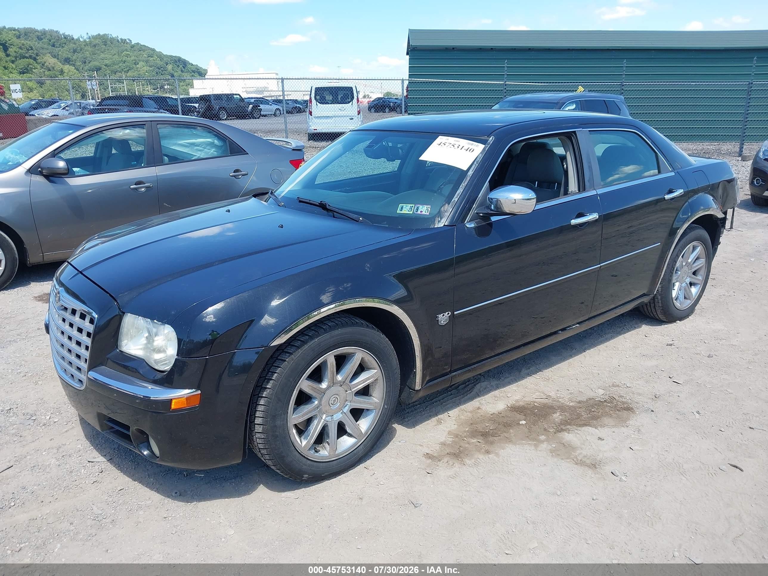 2007 Chrysler 300c   Gray vin: 2C3KA63H27H811190