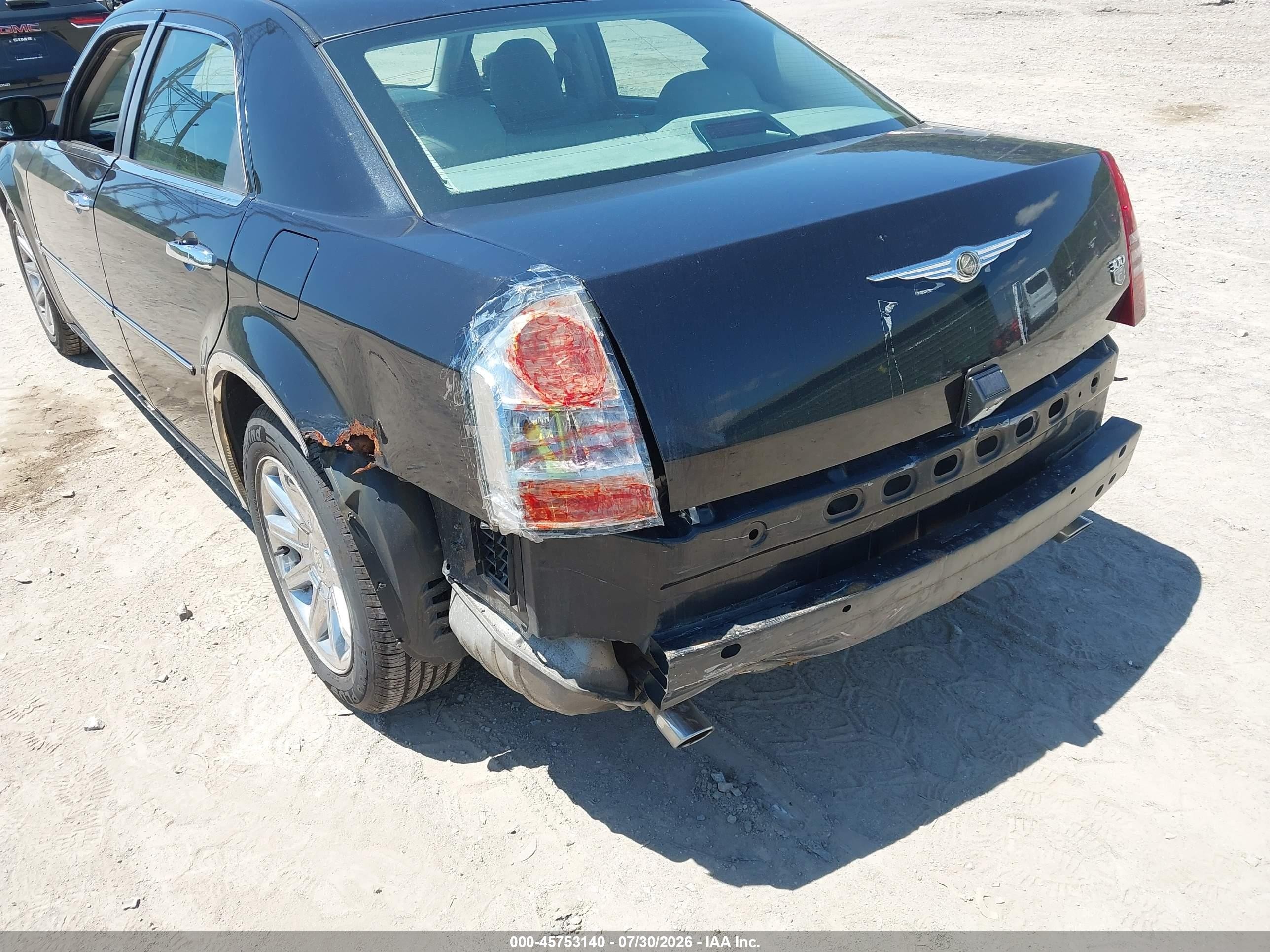 2007 Chrysler 300c   Gray vin: 2C3KA63H27H811190