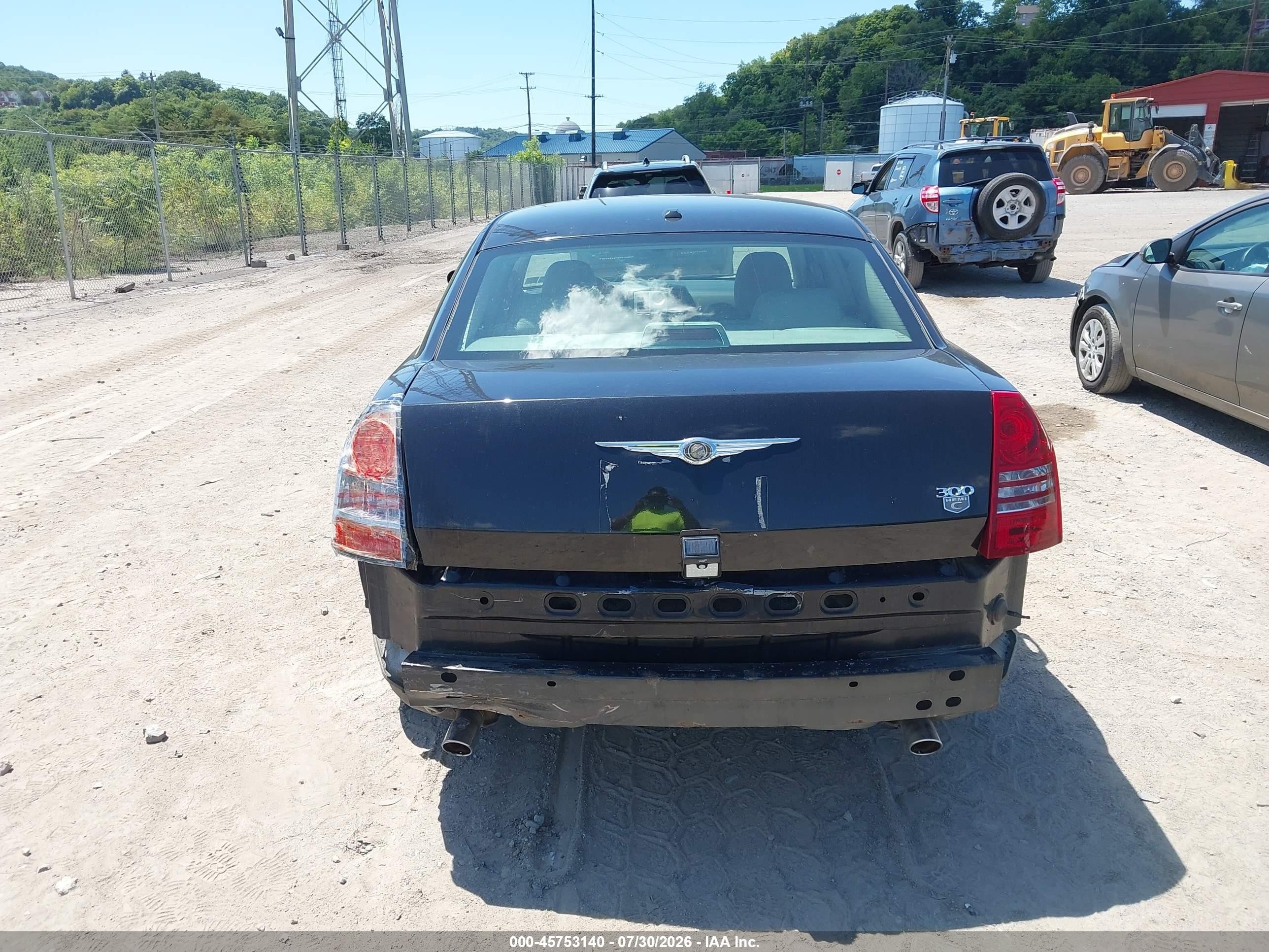 2007 Chrysler 300c   Gray vin: 2C3KA63H27H811190