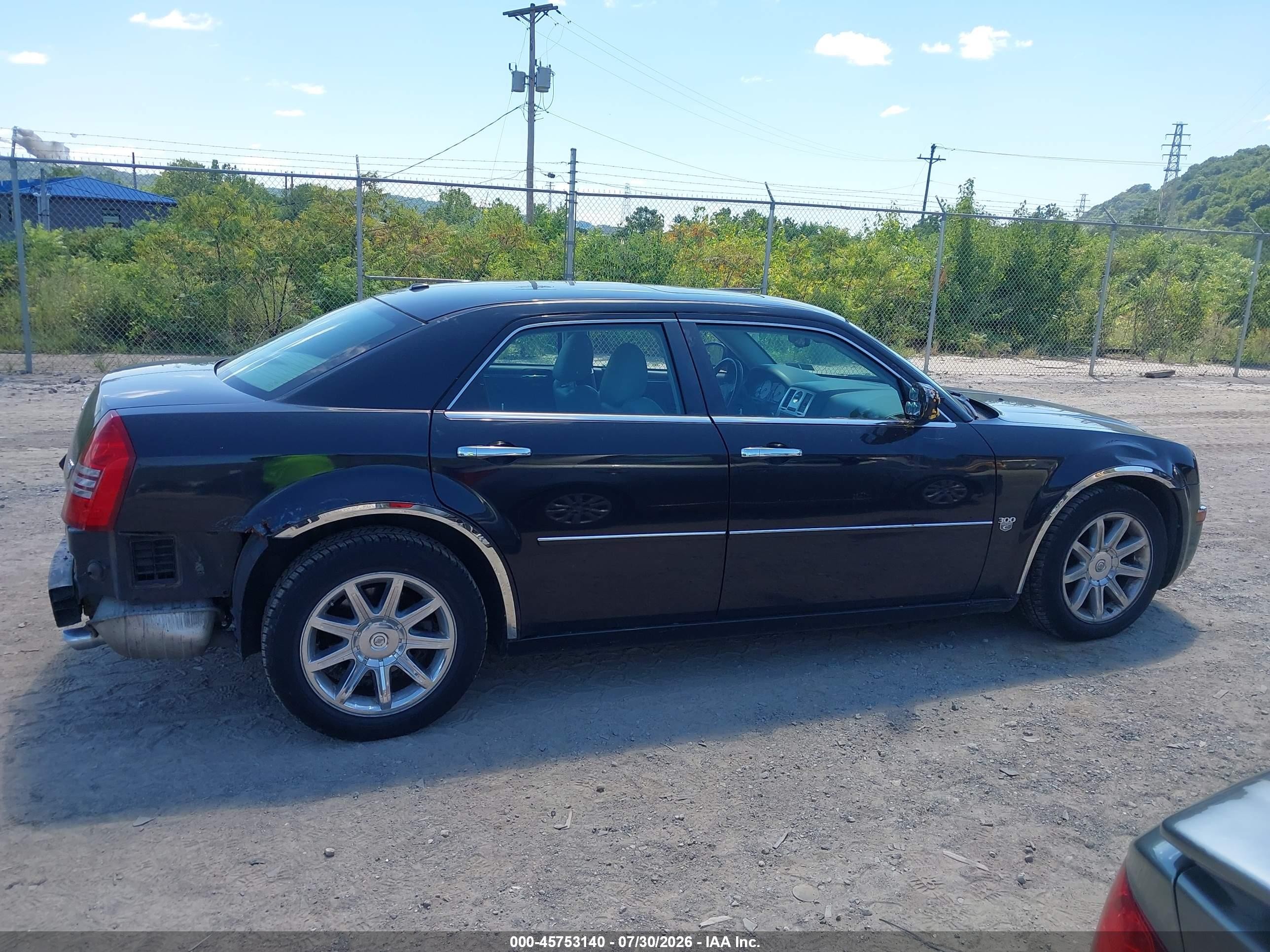 2007 Chrysler 300c   Gray vin: 2C3KA63H27H811190