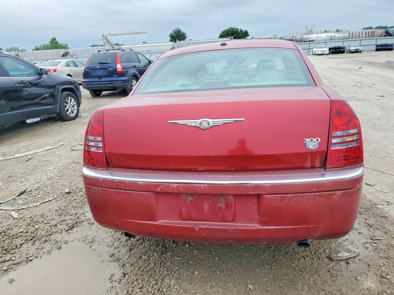 2007 Chrysler 300c Red vin: 2C3KA63H27H898184