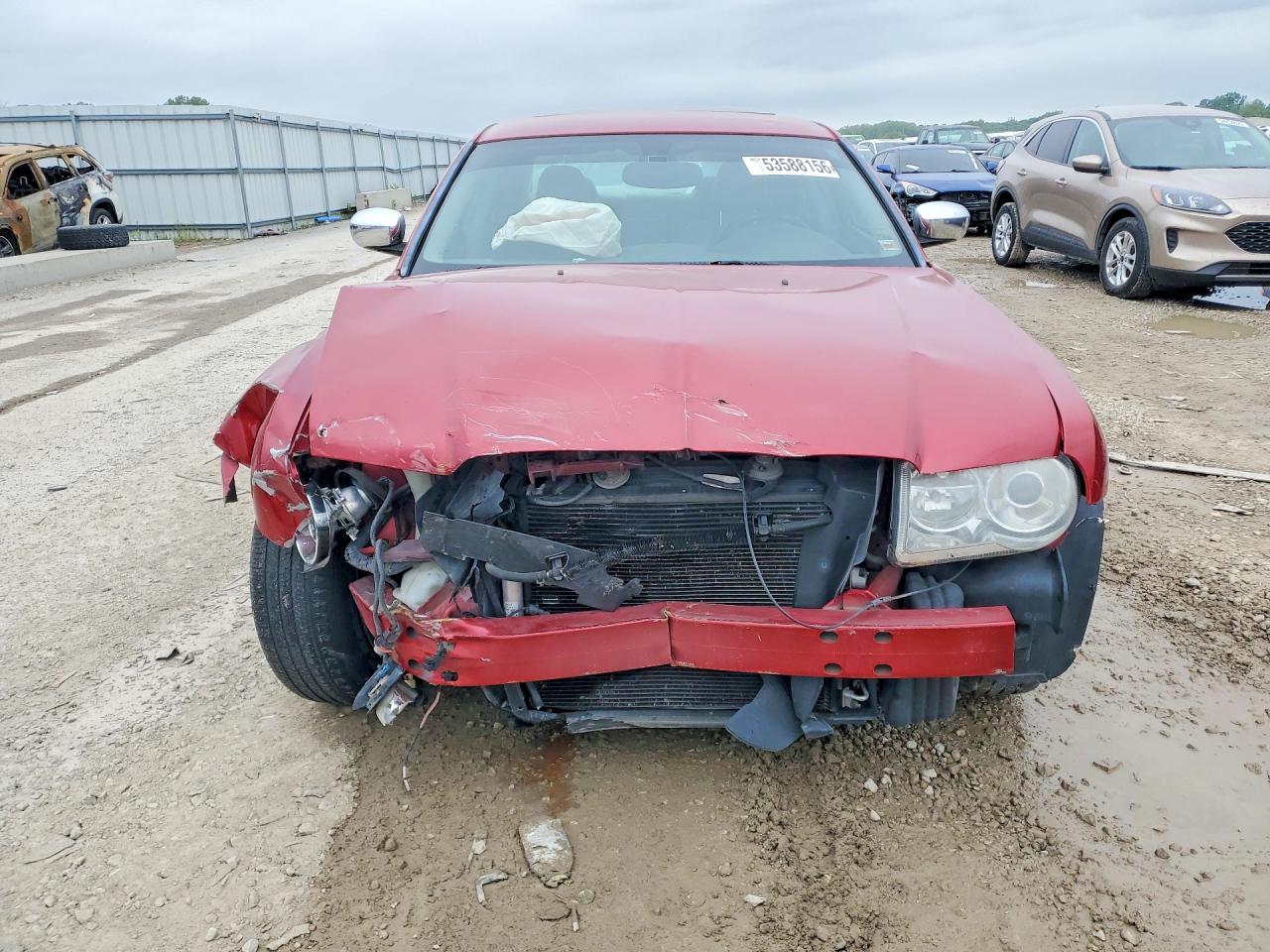 2007 Chrysler 300c Red vin: 2C3KA63H27H898184