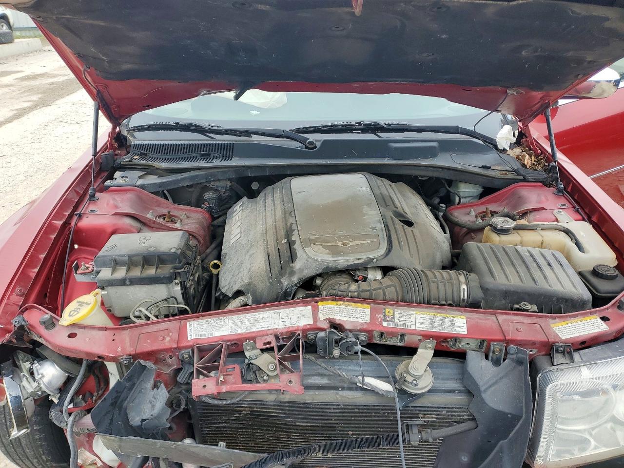 2007 Chrysler 300c Red vin: 2C3KA63H27H898184