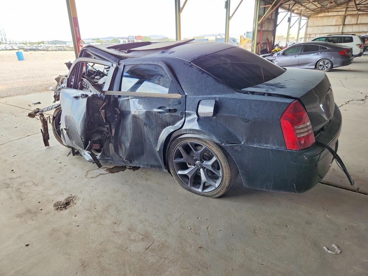 2006 Chrysler 300c Black vin: 2C3KA63H36H353321