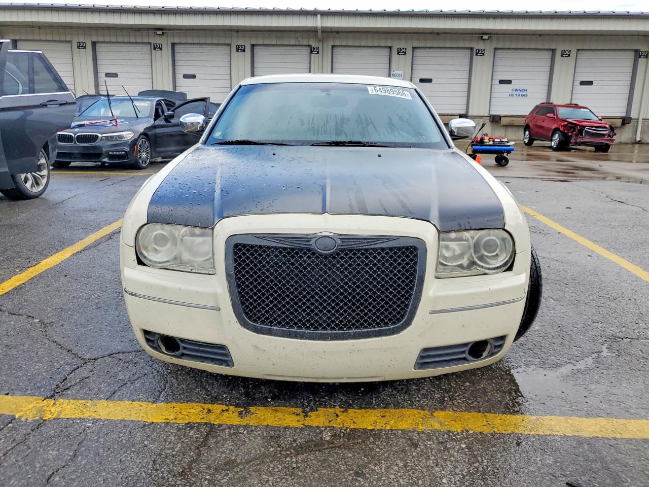 2007 Chrysler 300c White vin: 2C3KA63H37H811327
