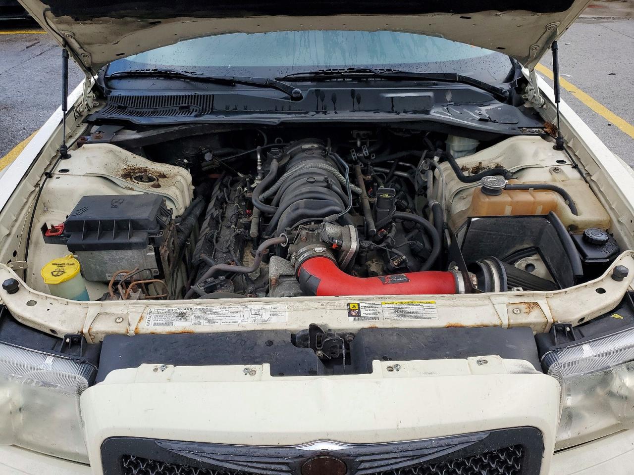 2007 Chrysler 300c White vin: 2C3KA63H37H811327