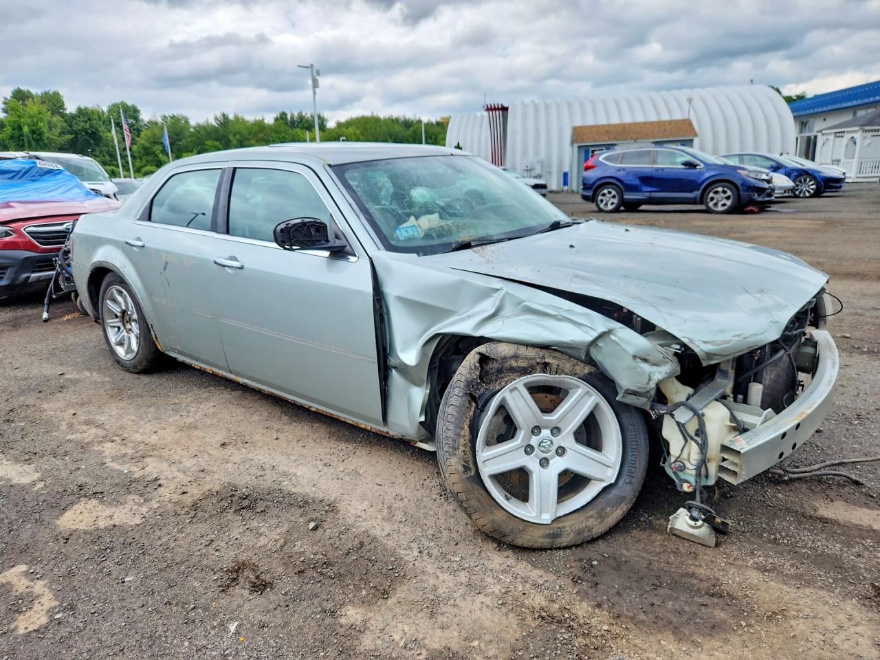 2006 Chrysler 300c Green vin: 2C3KA63H56H248490